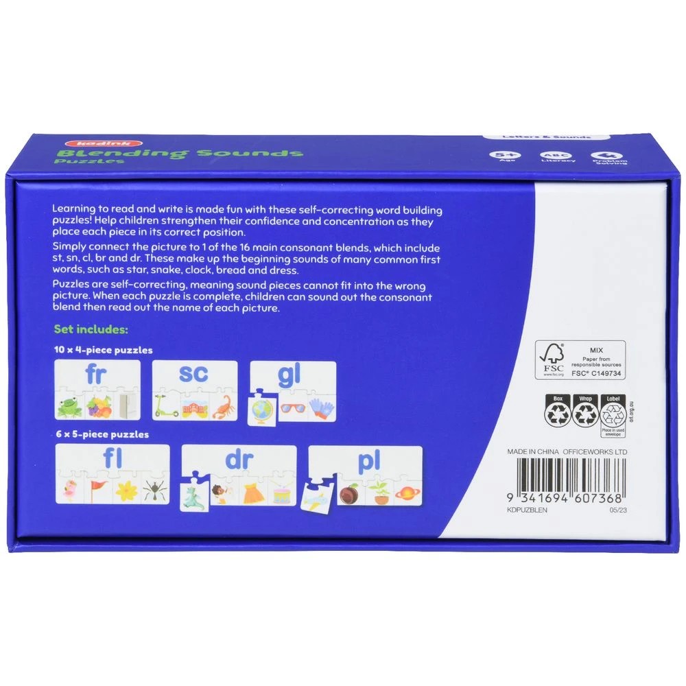 3 Kadink Puzzle Blending Sounds, 3 of 5