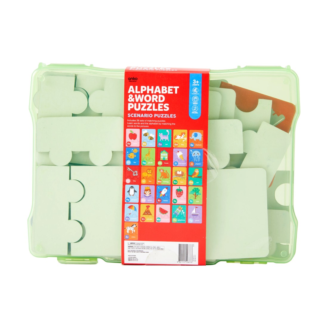 5 52 Piece Alphabet and Word Scenario Puzzles, 5 of 5