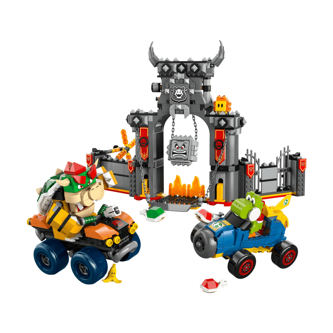 2 LEGO Super Mario Mario Kart - Bowser's Castle 72039, 2 of 10