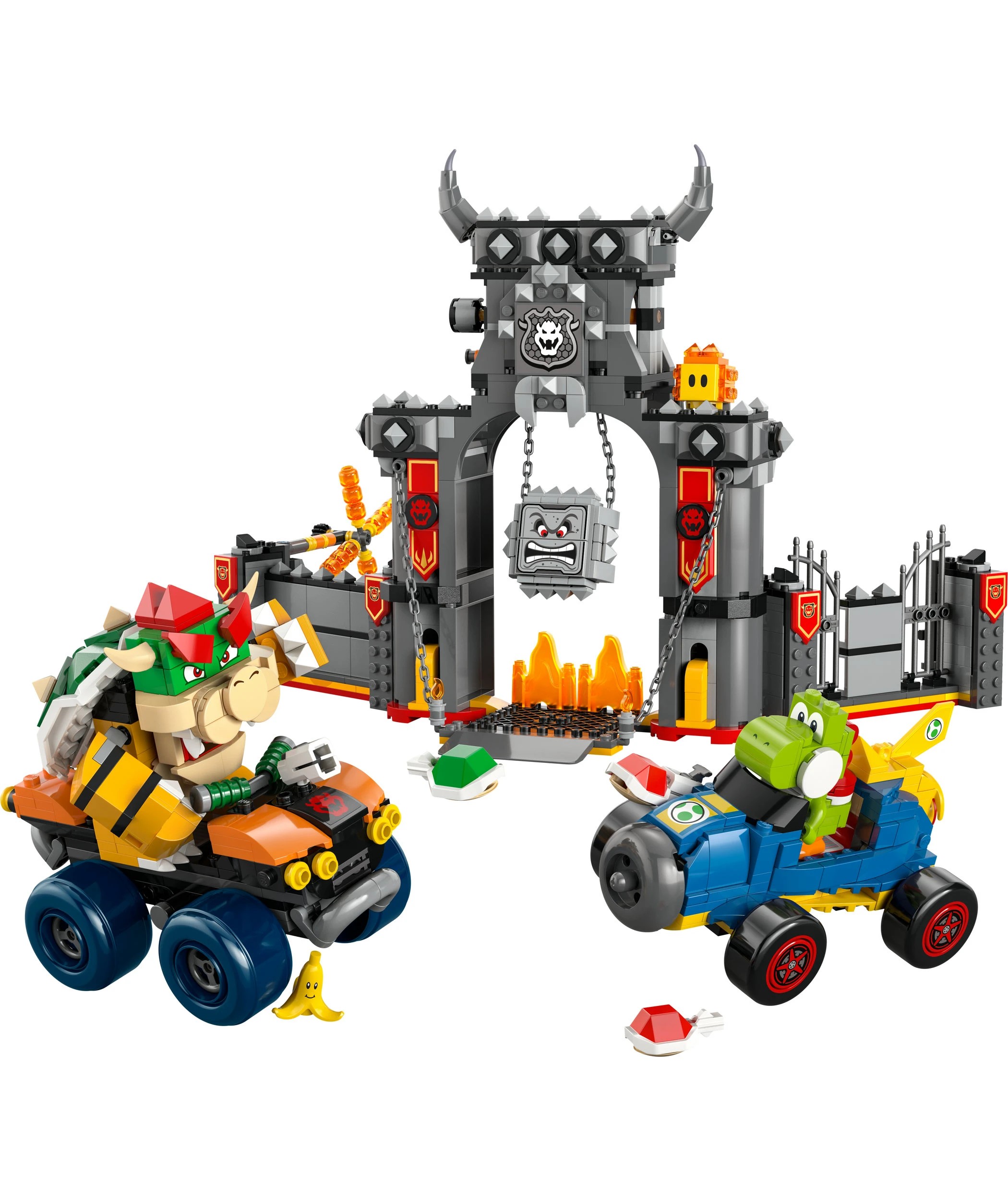 2 LEGO Super Mario Mario Kart - Bowser's Castle 72039, 2 of 10