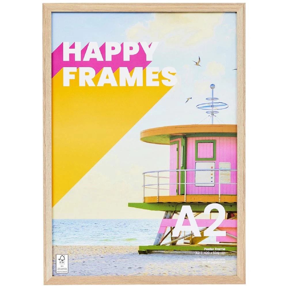 1 A2 Poster Frame Oak, 1 of 4