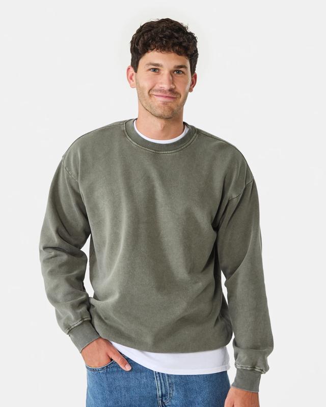 Garment Dyed Crew Neck Sweats