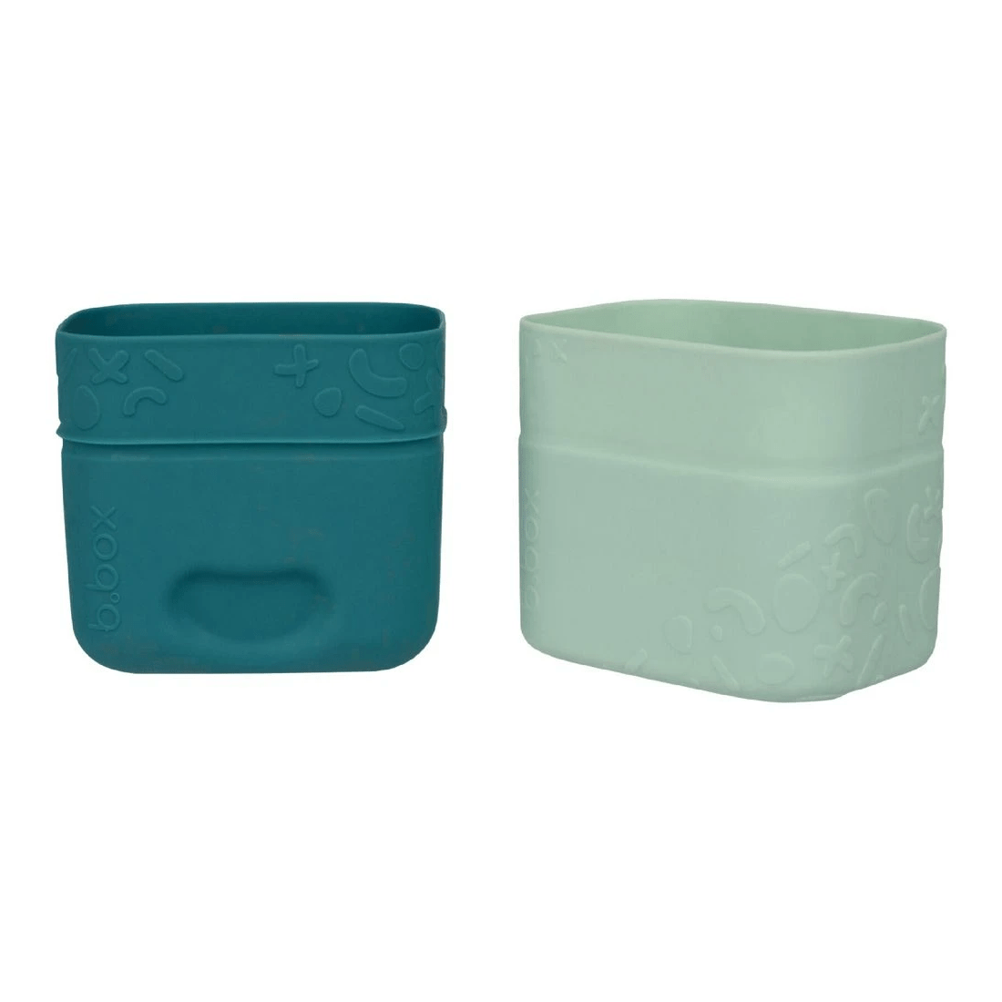 1 B.box Silicone Snack Cups Forest, 1 of 3