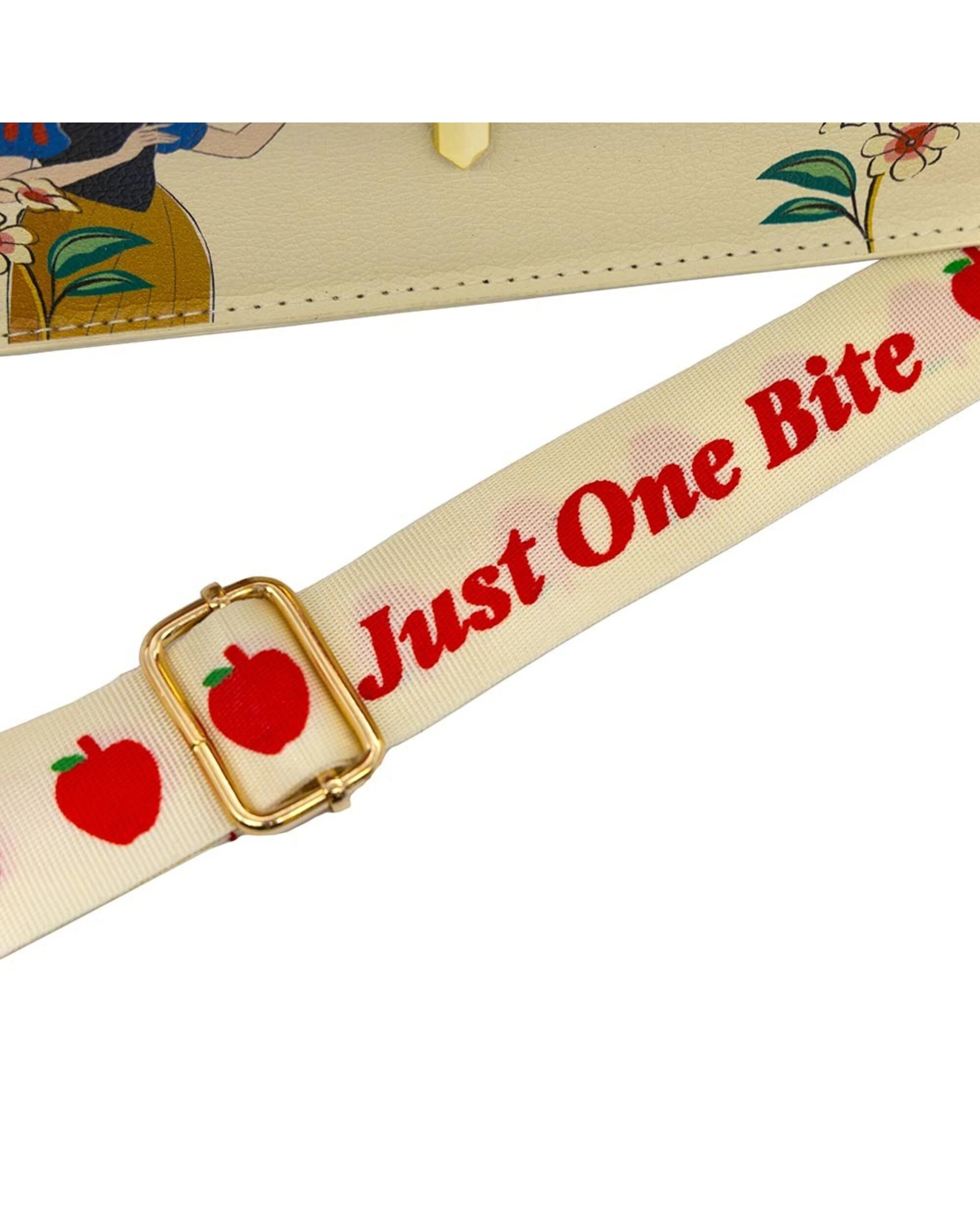 5 Disney - Snow White (2025) - Just One Bite Crossbody Bag - Cream,Red, 5 of 5