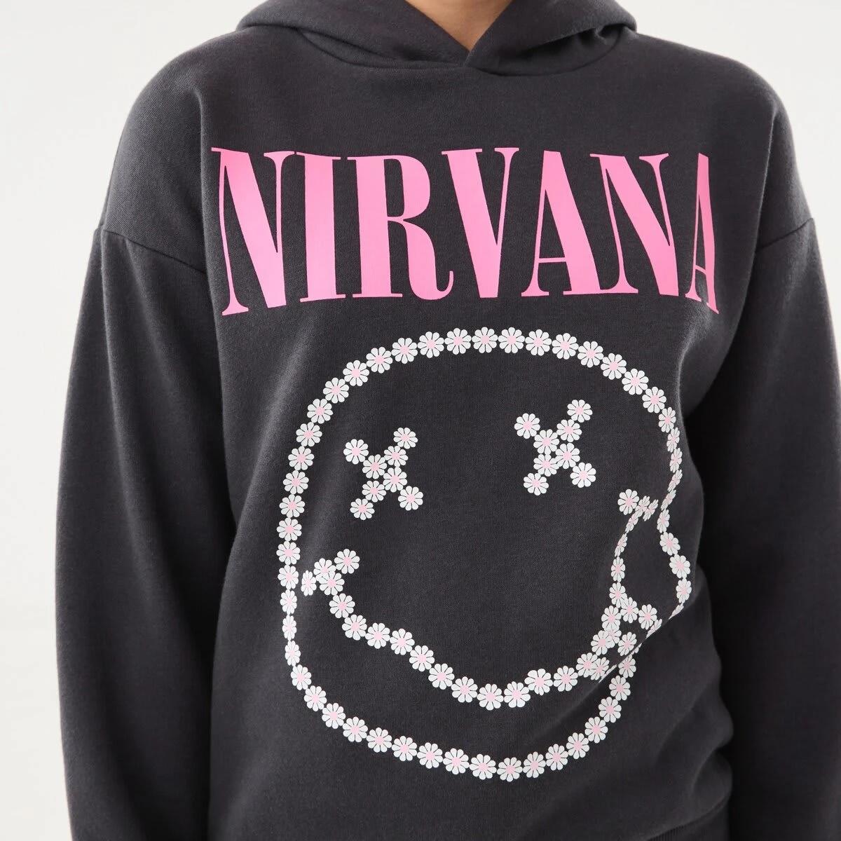 4 Nirvana License Oversized Hoodie Nirvana, 4 of 8