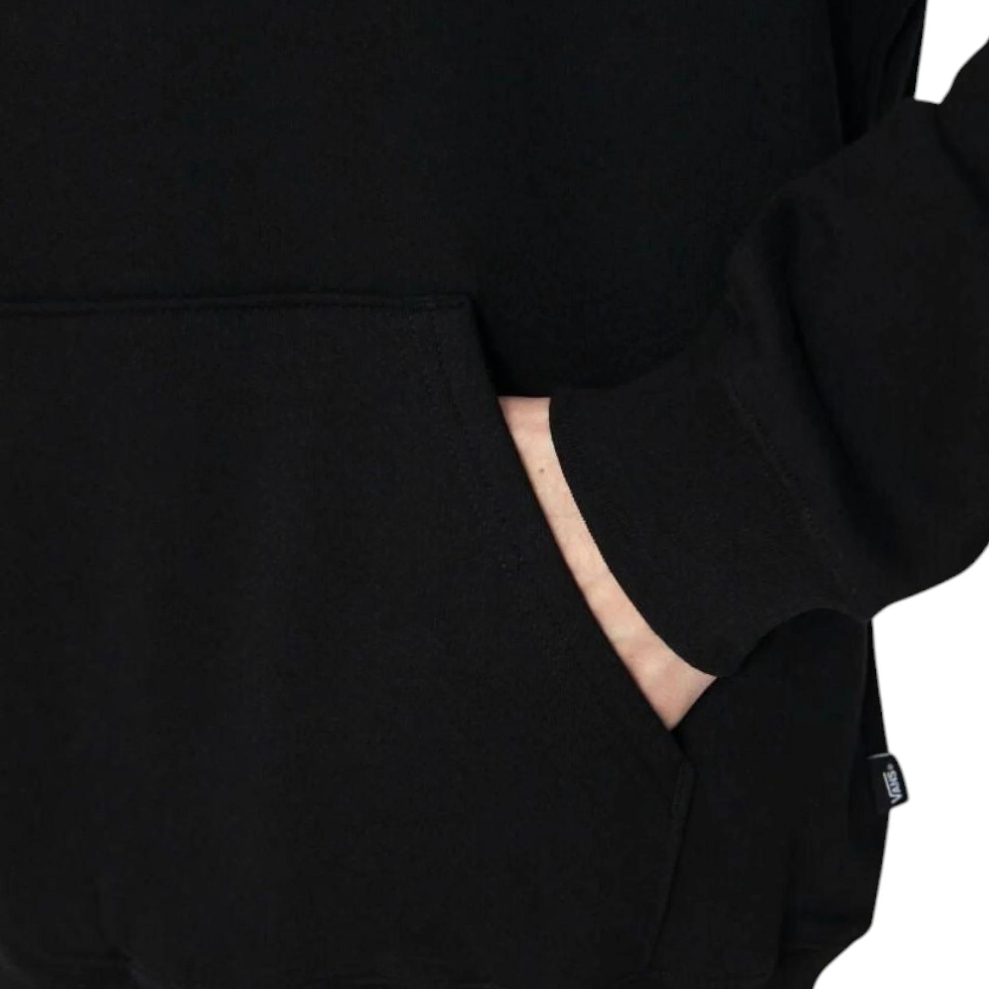 4 Vans Mens Arched Pullover Black Hoodie BLACK, 4 of 4