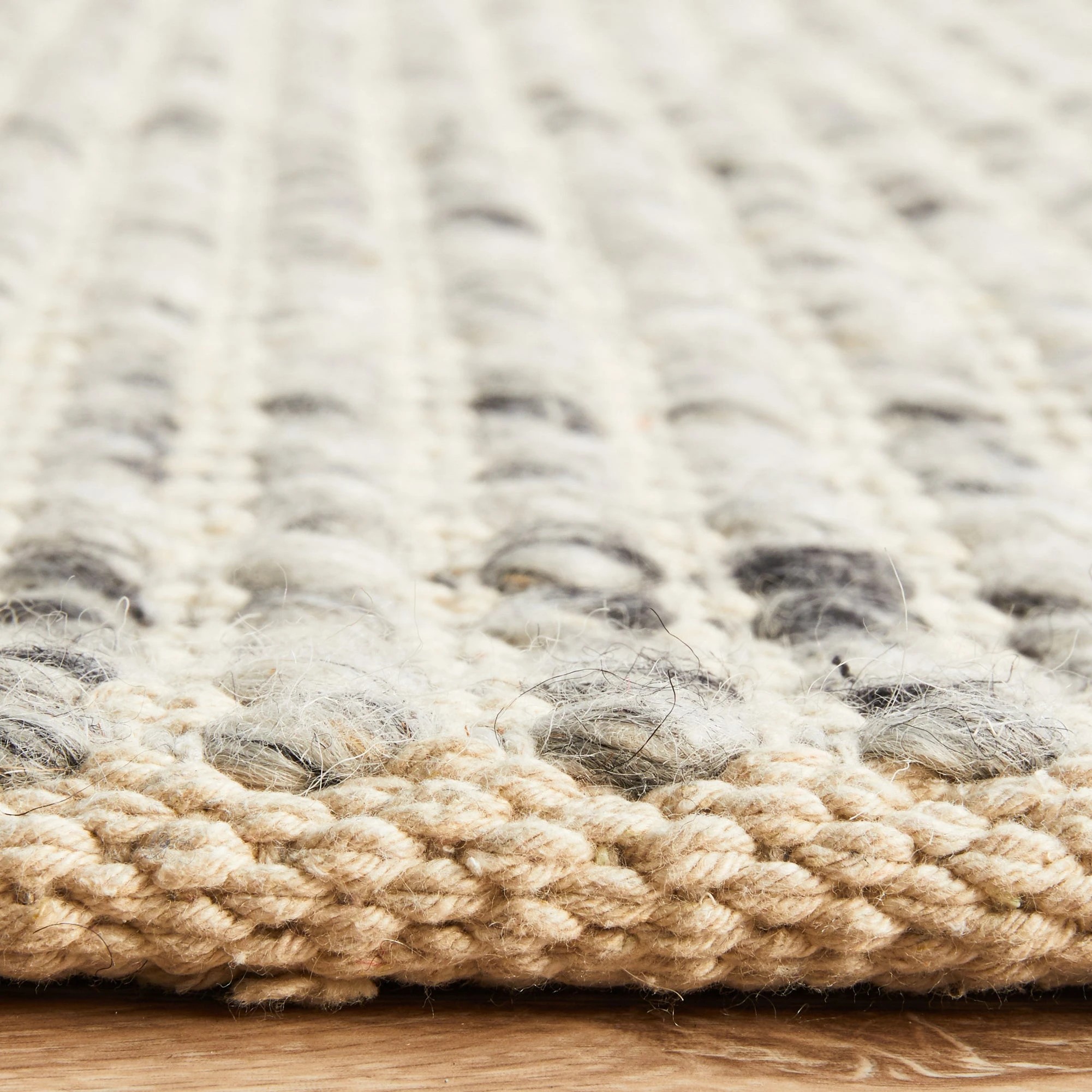 7 Common Ground Rugs Nordica 300 400x300cm - Extra Extra Large Wool Rug - Grey, 7 of 9