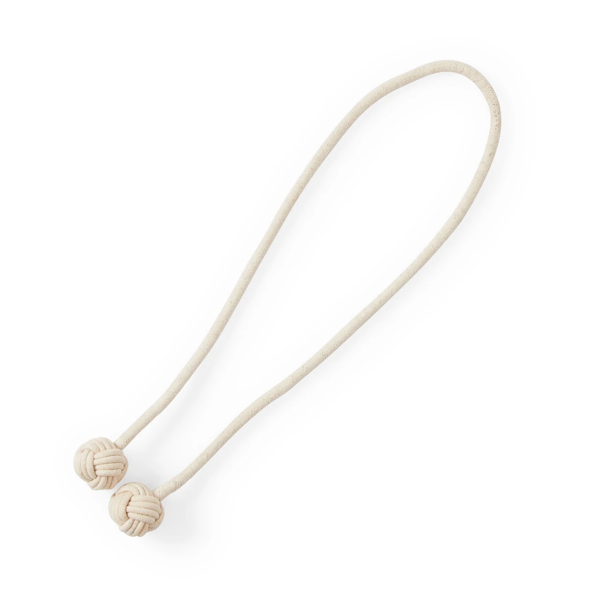 2 2 Pack Curtain Tiebacks - White, 2 of 7