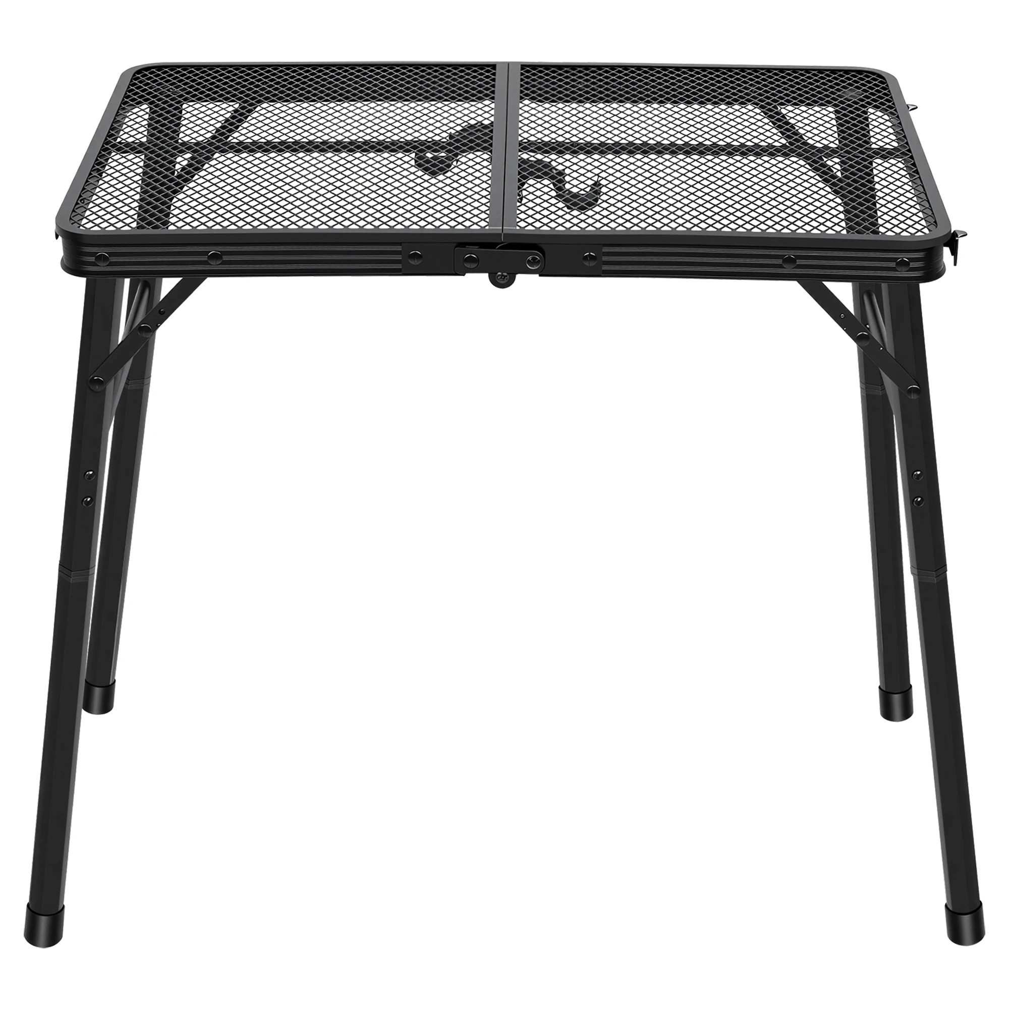 2 Levede Camping Table Mesh Desktop Lightweight Portable Folding Grill Desk - Black, 2 of 8