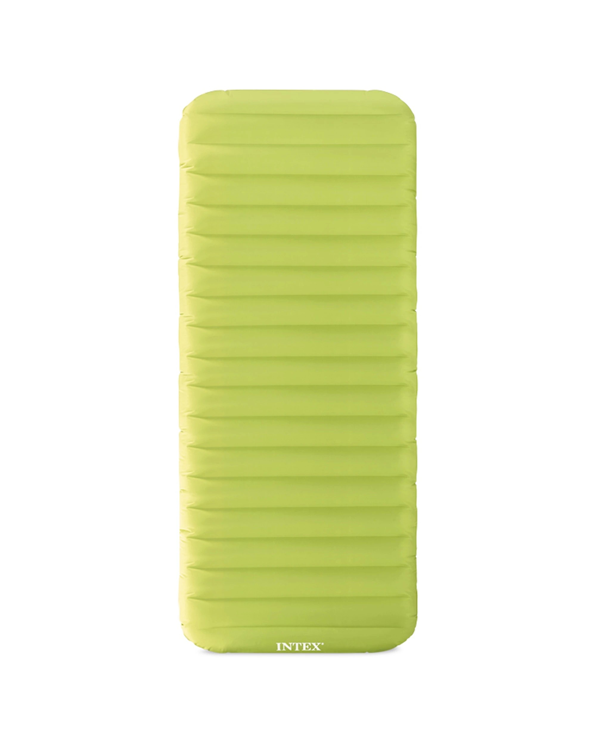 1 INTEX TPU Dura-Beam Camping Mat USB150 Pump Included 2-Ply Laminated Durable, 1 of 9