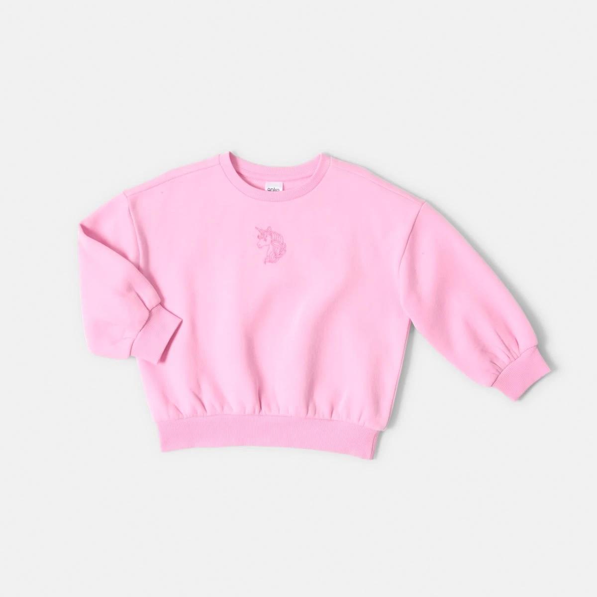 7 Oversized Crew Neck Sweatshirt Unicorn, 7 of 8