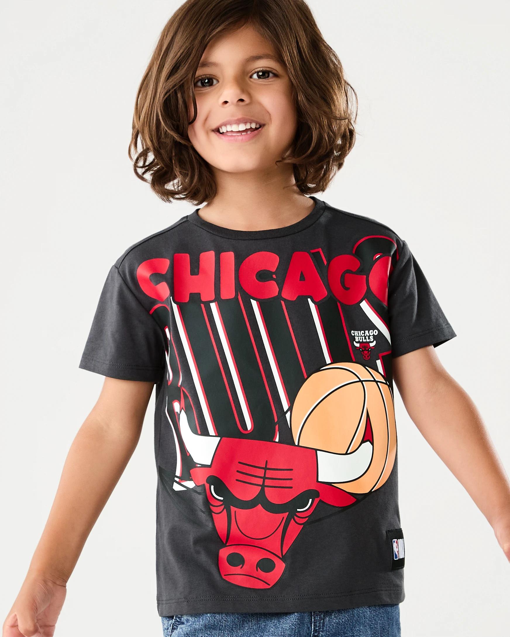 3 Official NBA Kids T-shirt Bulls 7d4w, 3 of 6