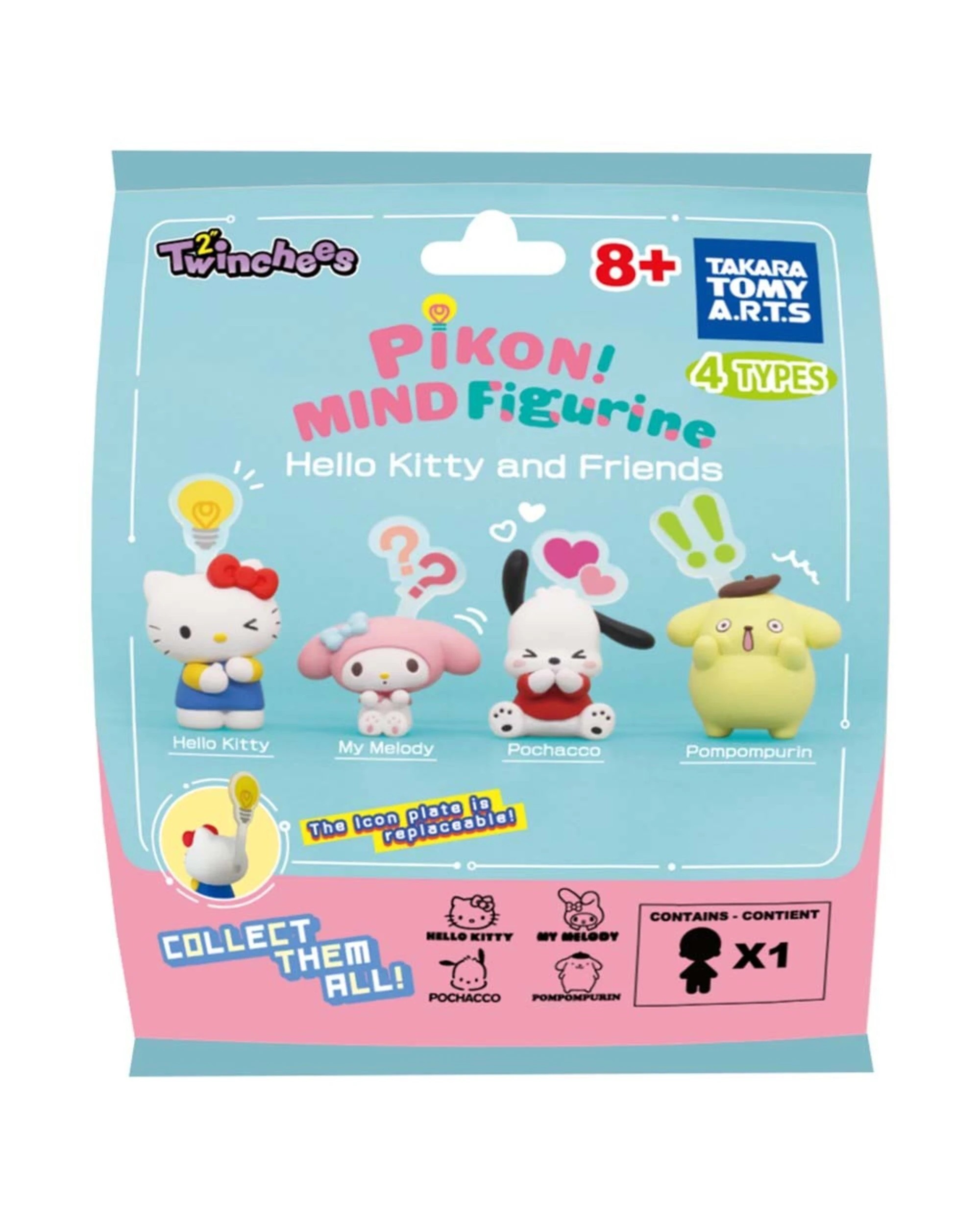 1 Sanrio - Hello Kitty & Friends Pikon! Mind Figure Blind Bag (Single Bag), 1 of 5
