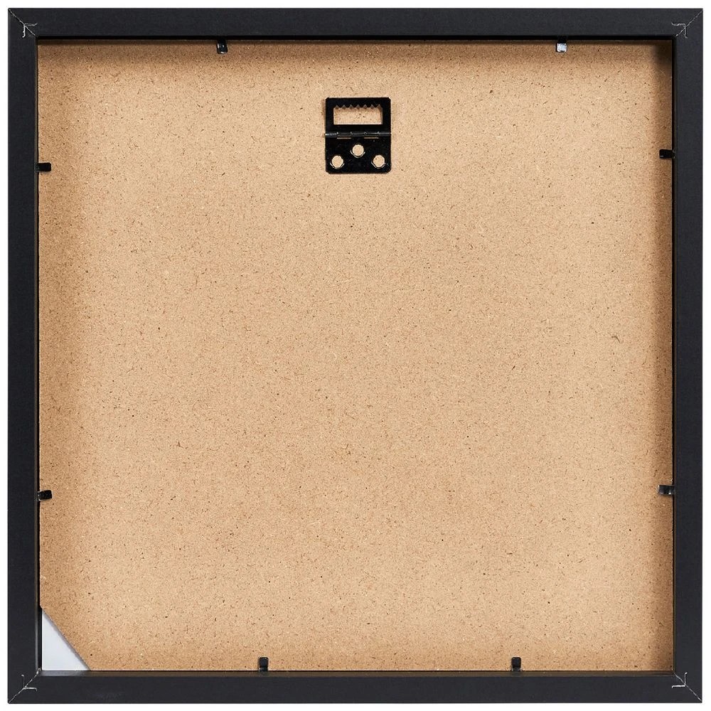 3 Happy Frames 30 x 30CM Poster Frame Black, 3 of 3