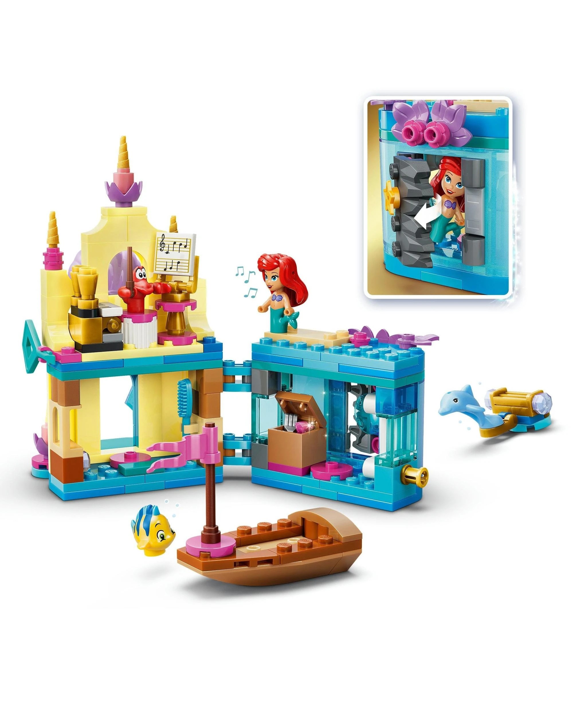 4 LEGO Disney: Princess Ariel's Magical Mini Palace - 43285, 4 of 10