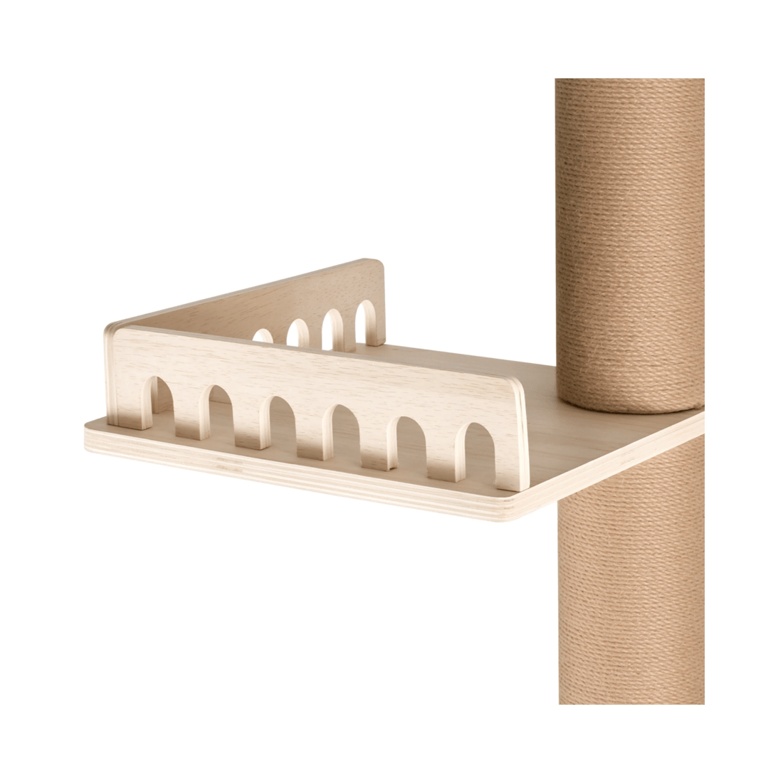 4 Advwin Cat Tree Floor To Ceiling Scratching Post 255cm-265cm, 4 of 8