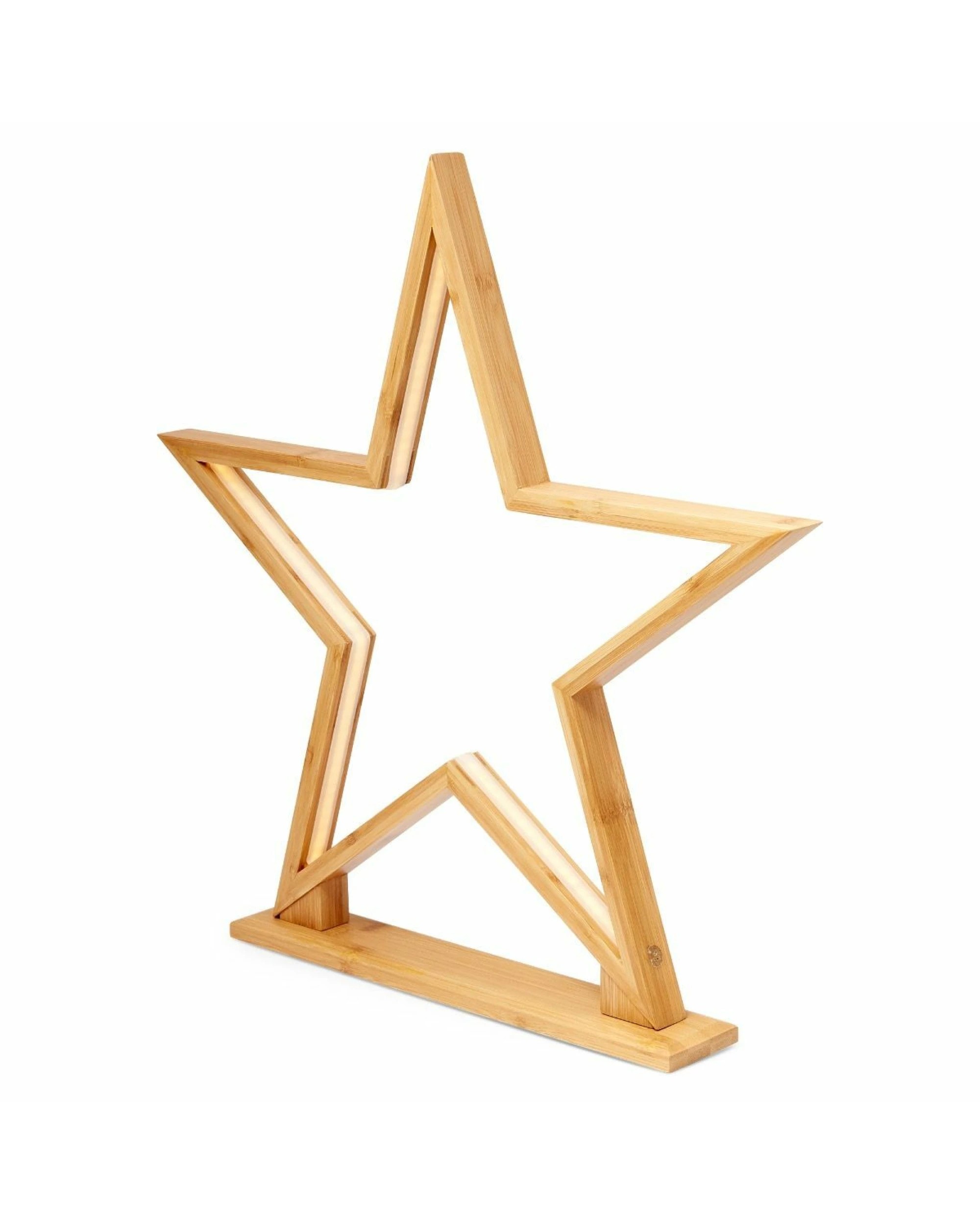 5 BR Home Bamboo Star LED Table Lamp, 5 of 6
