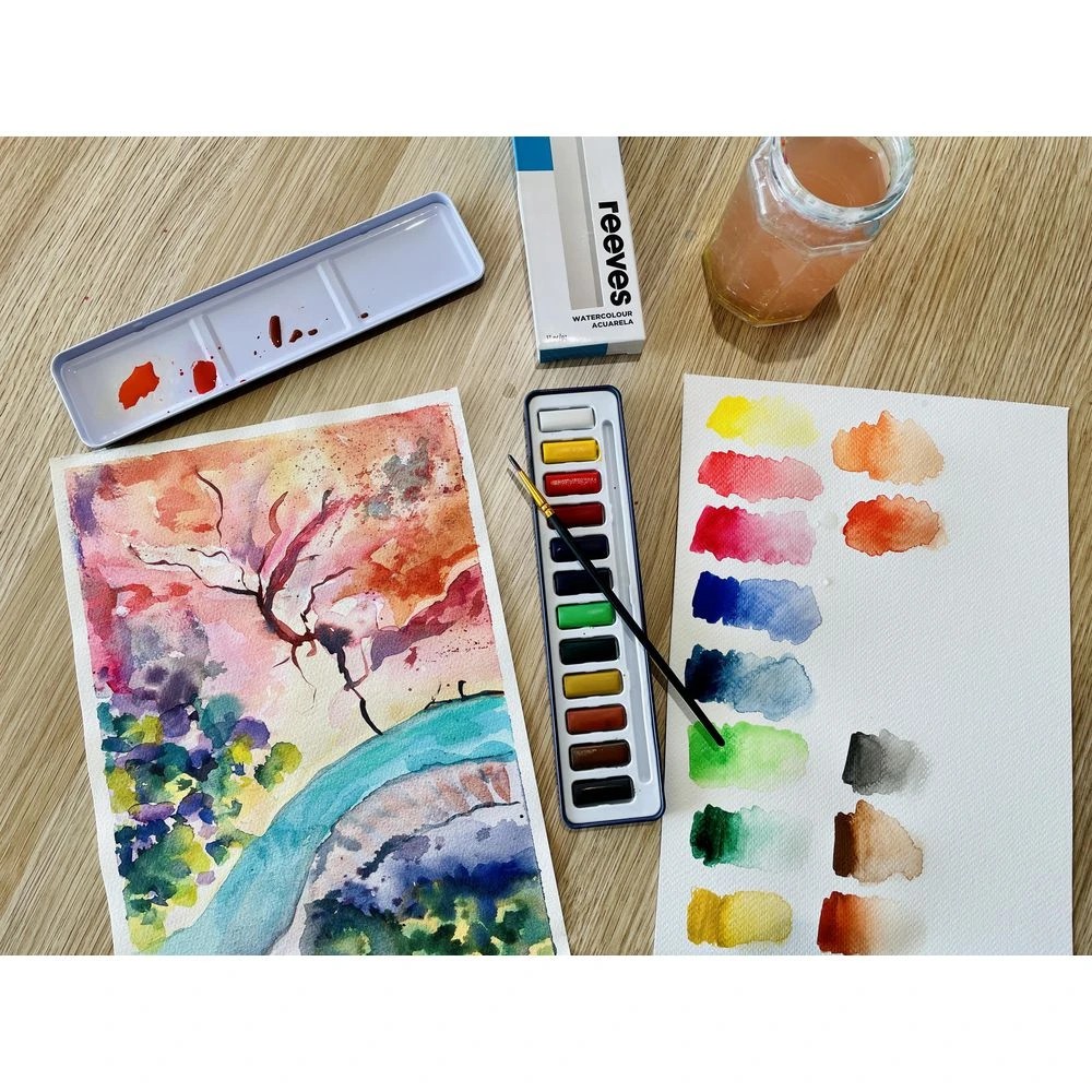 2 Reeves Watercolour Pan Set of 12, 2 of 2