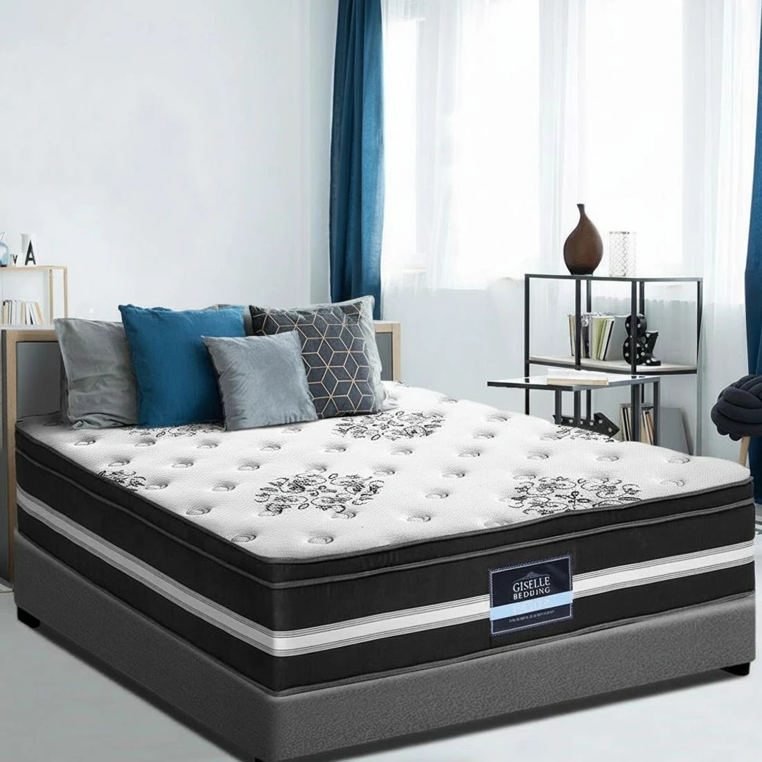 7 Giselle Bedding 34cm Mattress Cool Gel Memory Foam King - King Single Bed - Multi, 7 of 8