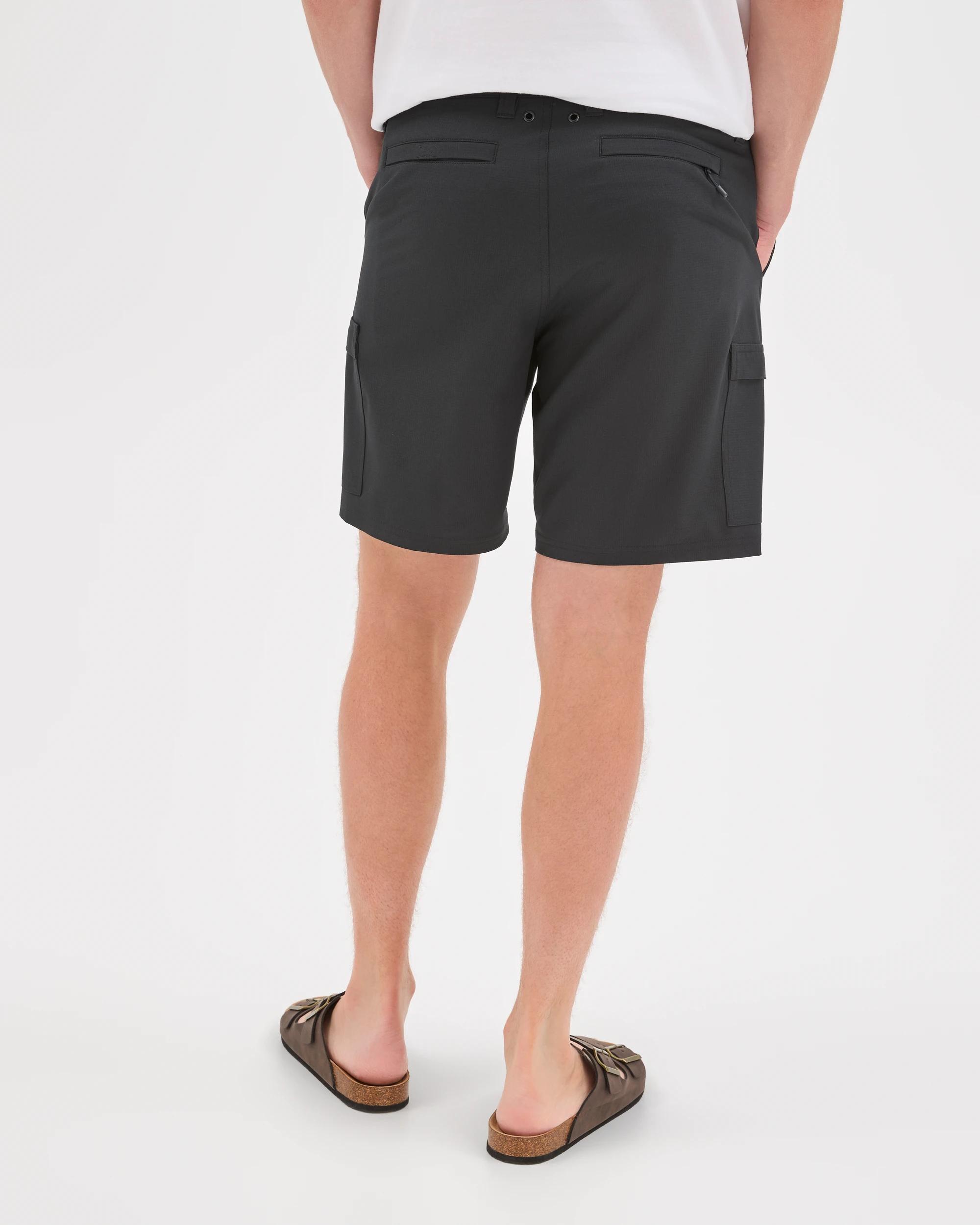 5 Target Man Hybrid Cargo Swim Boardshorts BLACK, 5 of 5
