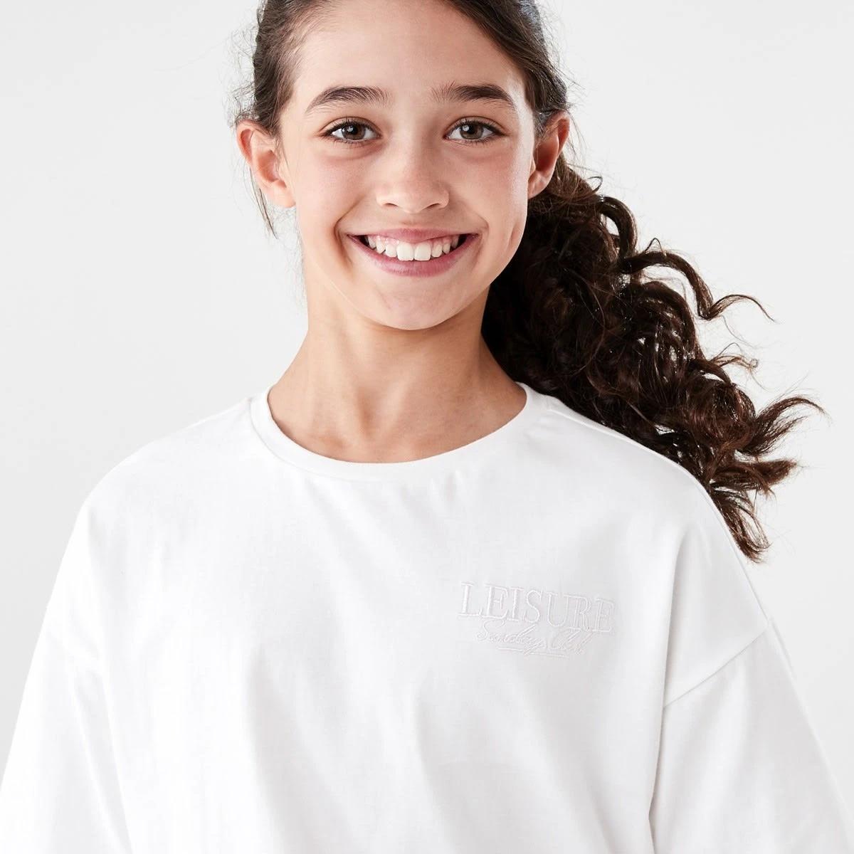 3 T-shirt and Woven Pants Pyjama Set Pnk Strp, 3 of 7