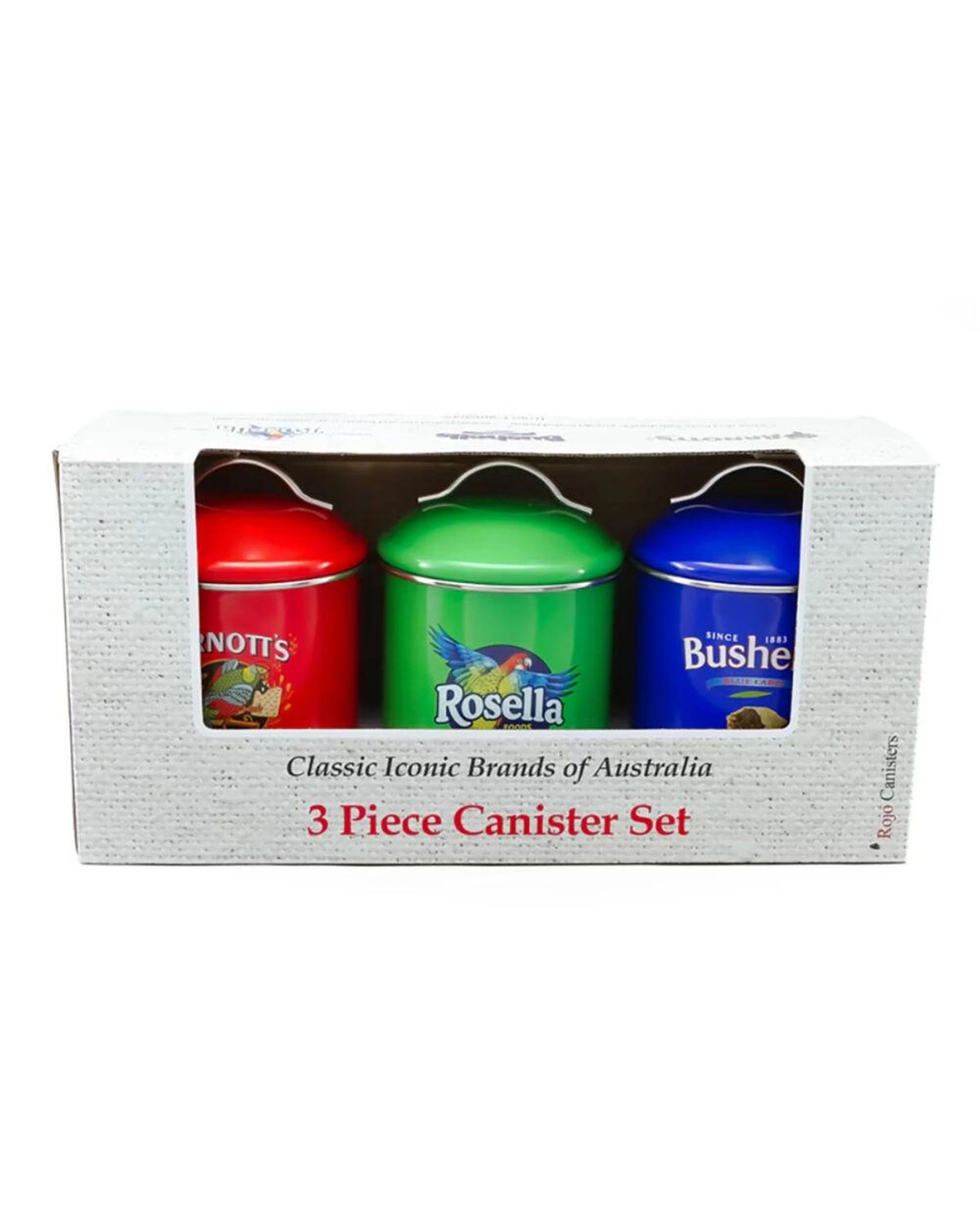 2 Rojo Arnotts Bushells & Rosella Colourful Canisters Set of 3 - Multi, 2 of 2