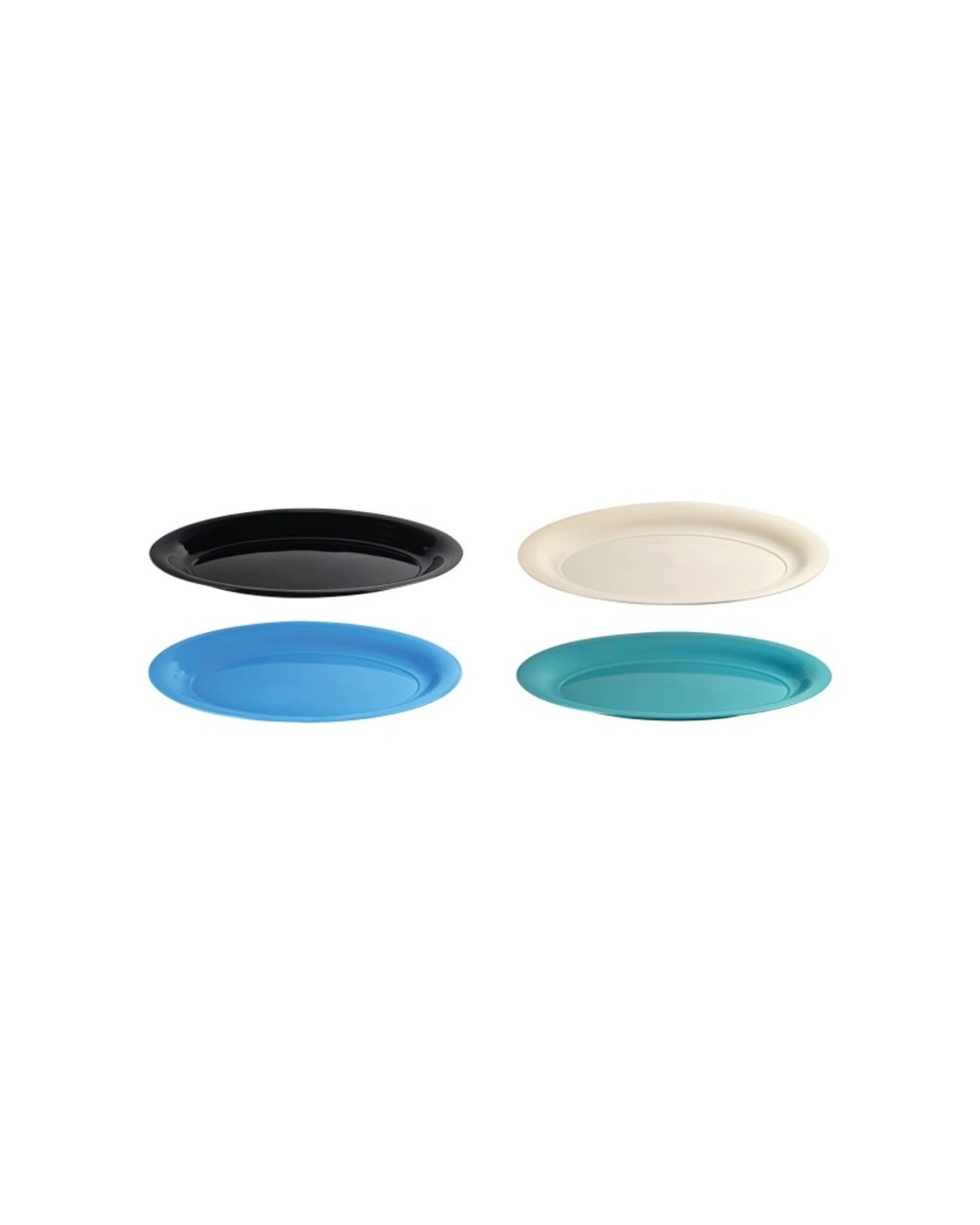 5 Partyware Oval Shaped Serving Tray Serveware 400x275mm - Multi, 5 of 5