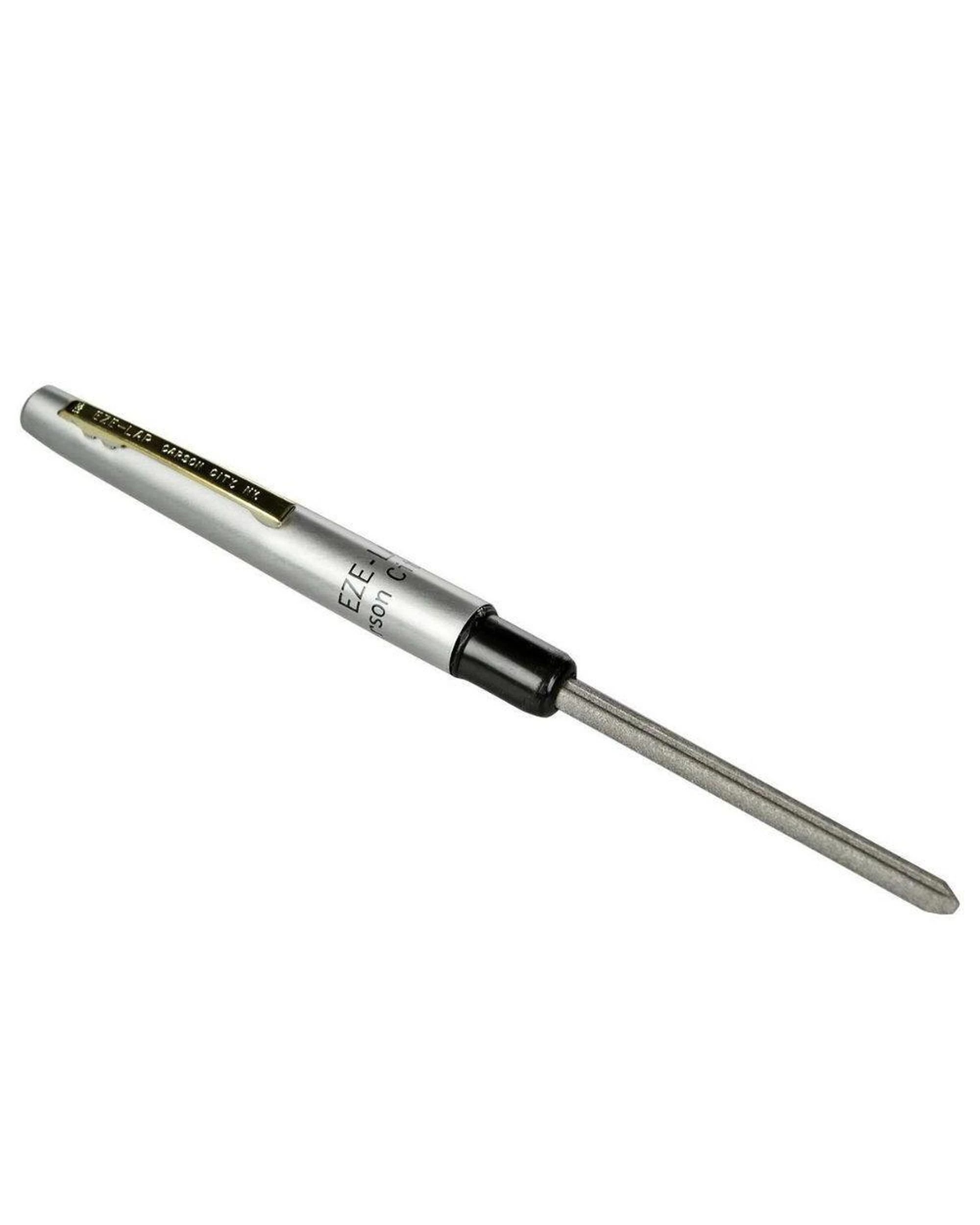 1 Eze Lap Diamond Pen Hone Knife Sharpener W Fish Hook Groove  Model S, 1 of 2