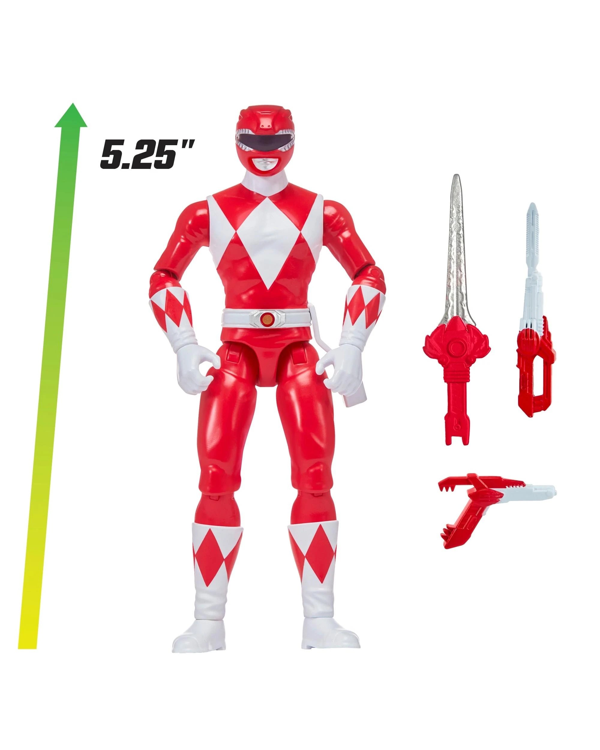 10 Mighty Morphin Power Rangers Re-Ignition 5.25 inch Basic Figure Collectors 6 Pack Action Figure Set, 10 of 10