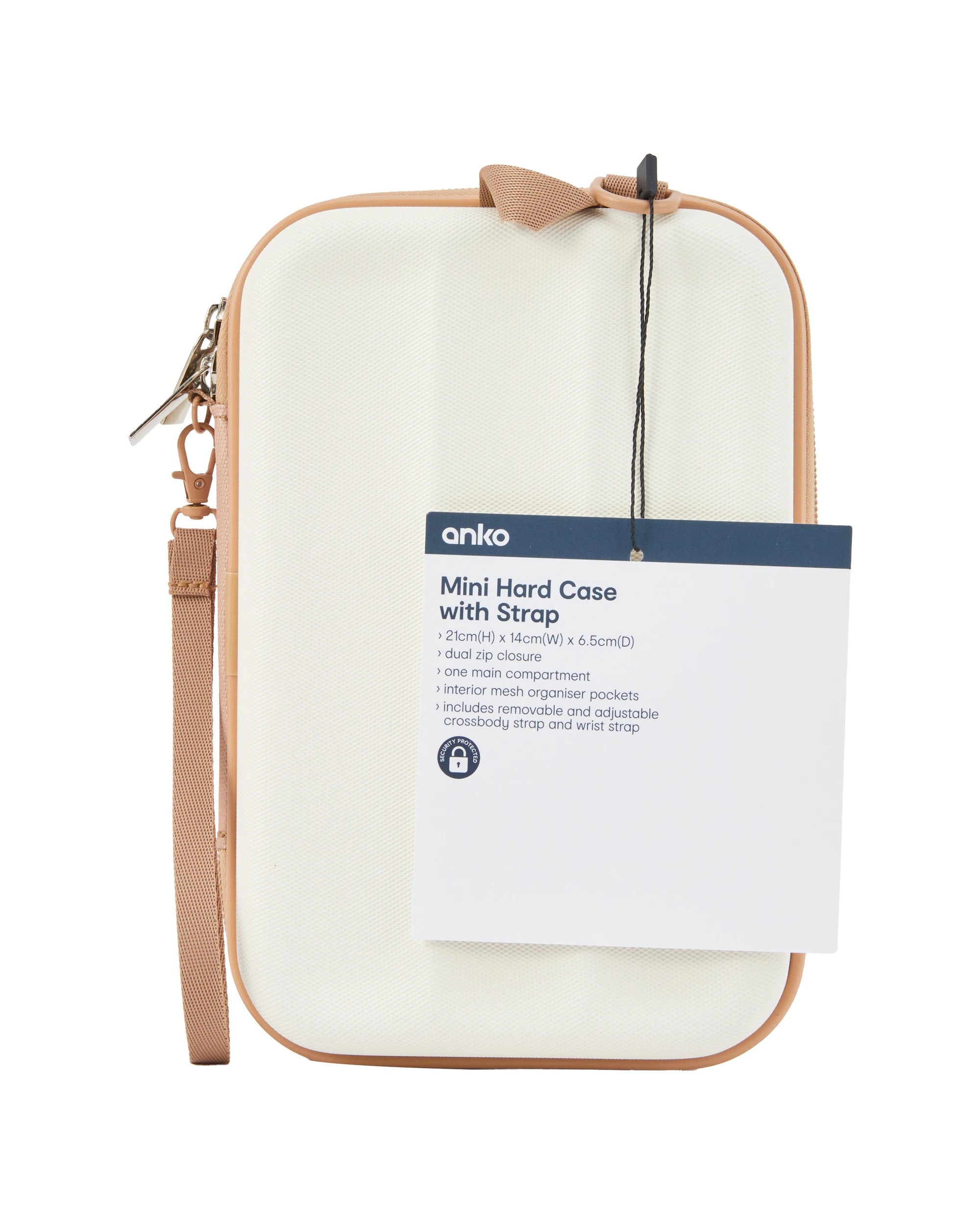 8 Mini Hard Case with Strap - Cream Beige, 8 of 8