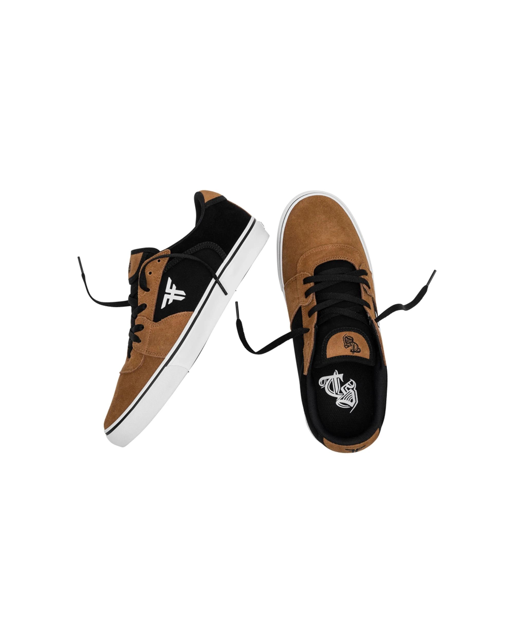 3 Fallen Footwear Men Regal Tommy Sandoval Skate Sneaker Shoes BLK/BRW/WHT, 3 of 5