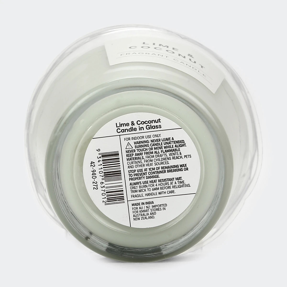 7 Lime and Coconut Fragrant Candle in Glass, 7 of 7