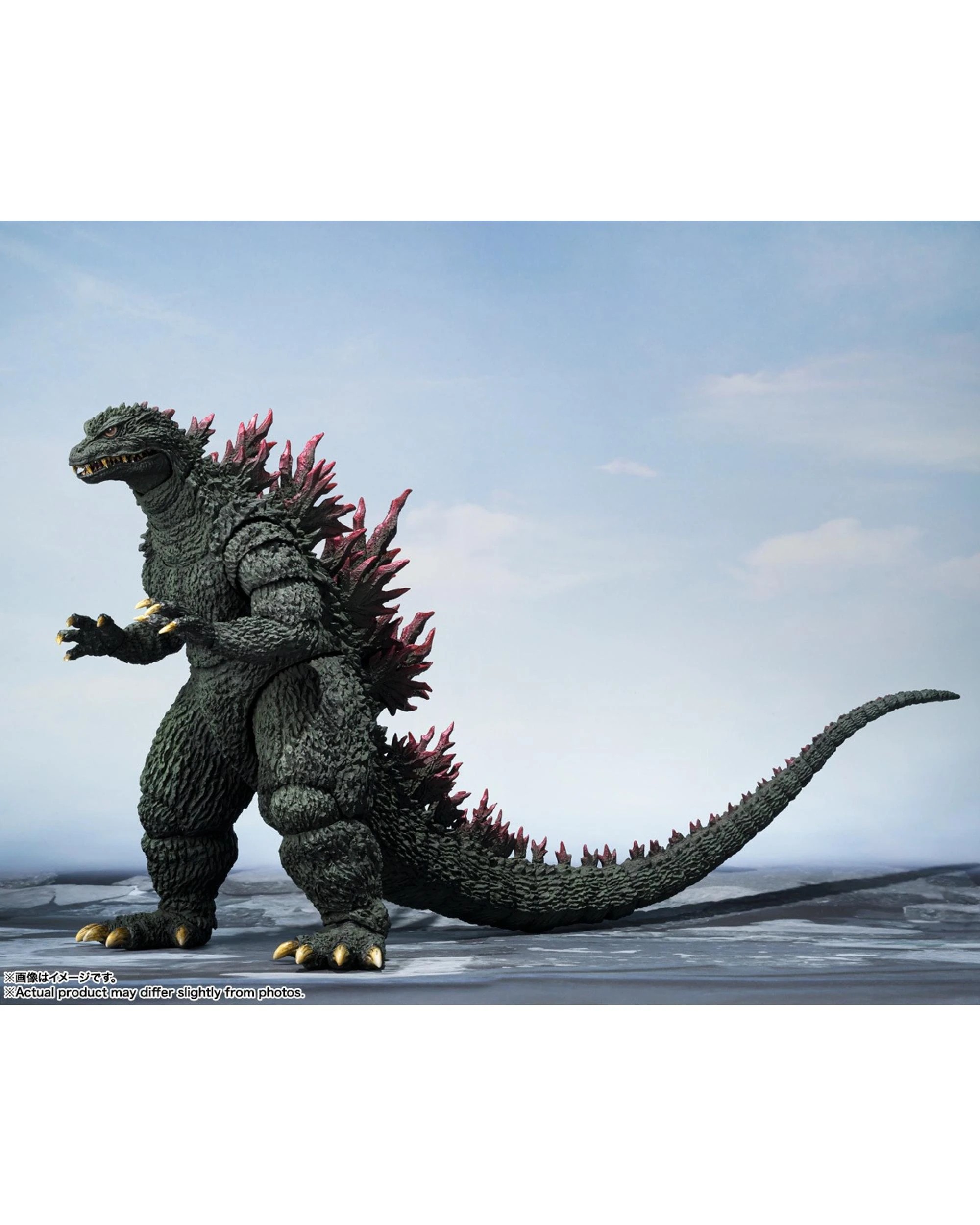 3 Tamashii Nations S.H.MonsterArts Godzilla 2000 VS Megaguirus Figure, 3 of 7
