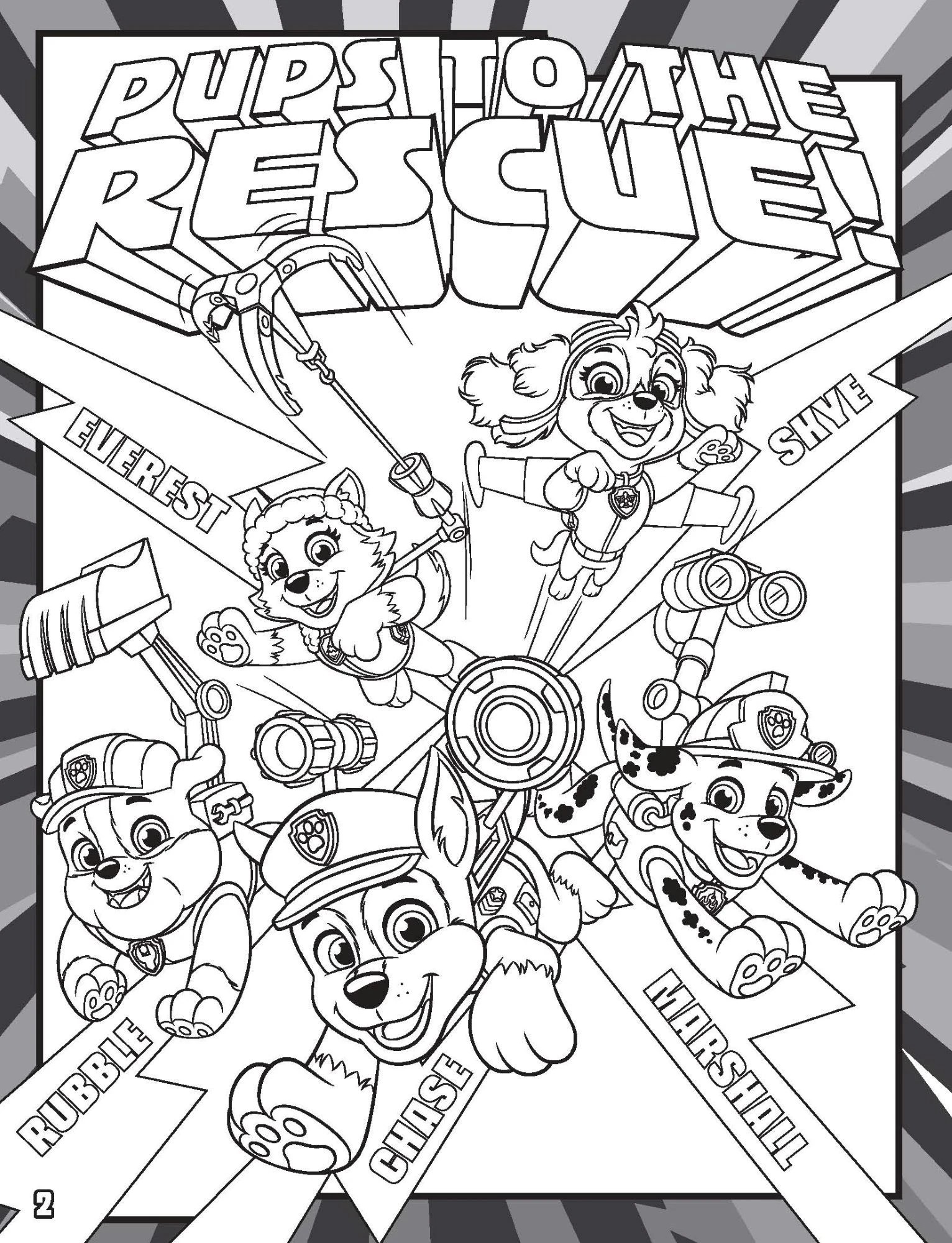 2 PAW Patrol Mega Colouring and Activity Book, 2 of 3