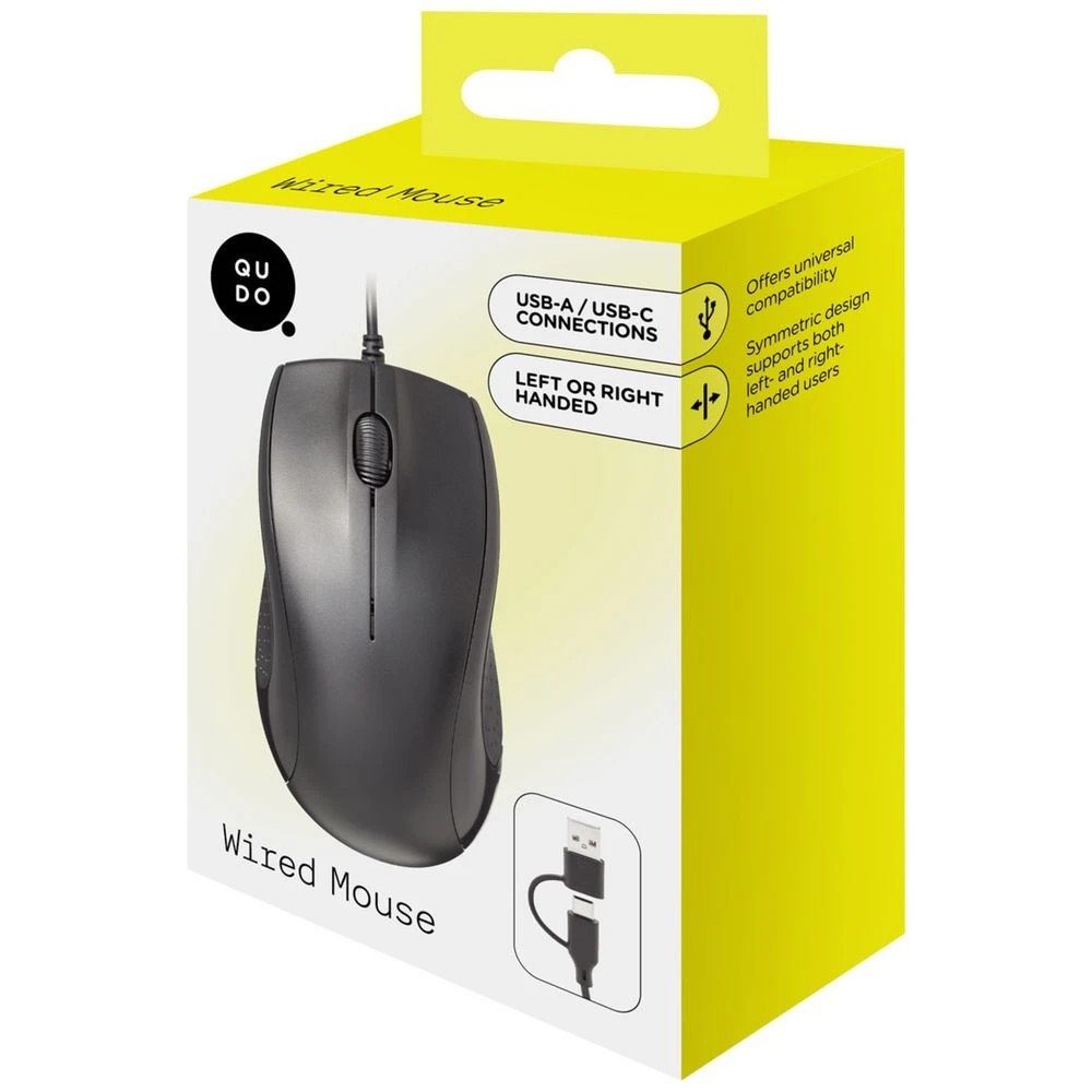 4 Qudo Essential Wired Mouse, 4 of 5