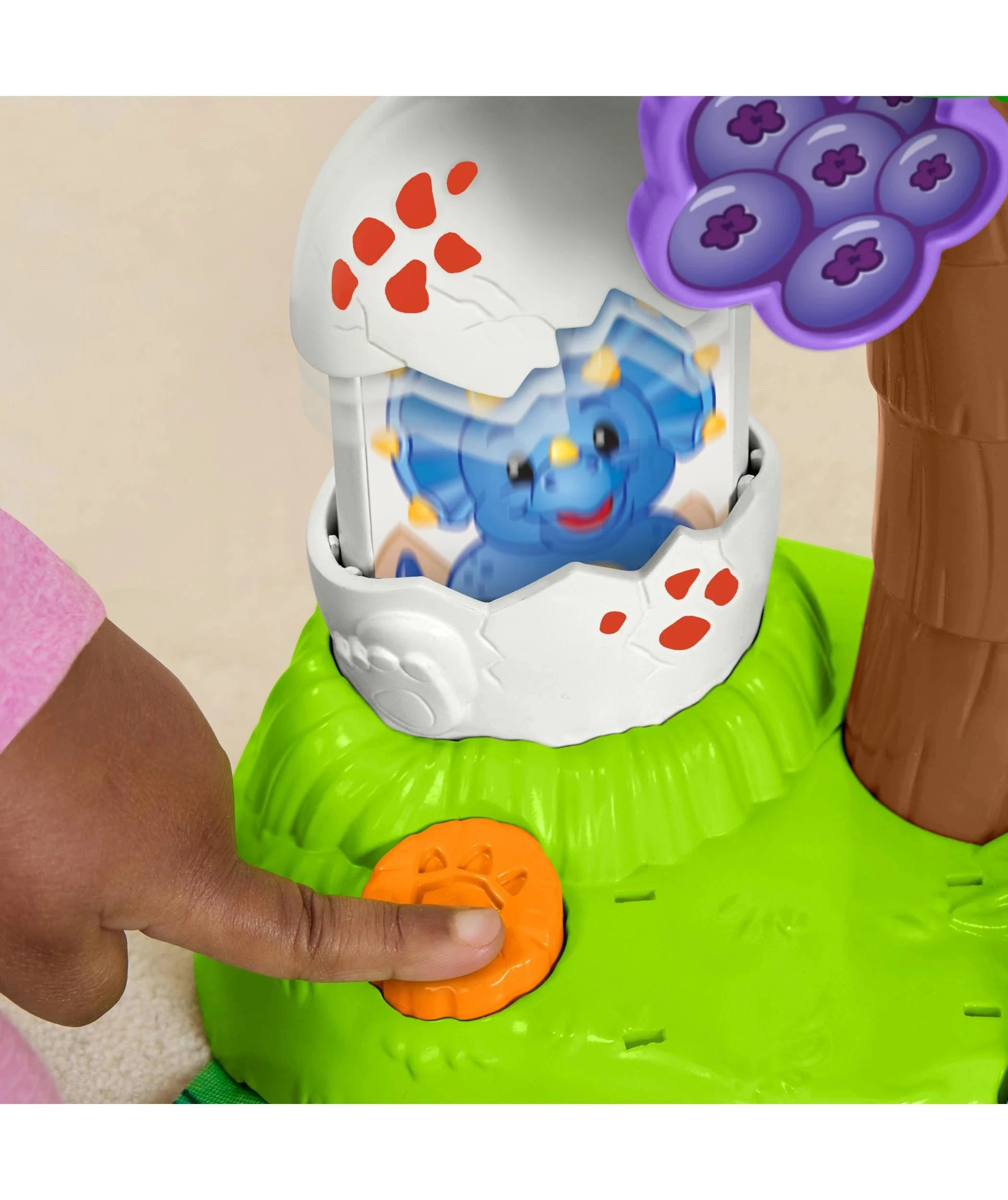 6 Mattel Fisher-Price Little People Dinosaur Village & Play Mat Toddler Playset - Multi, 6 of 6