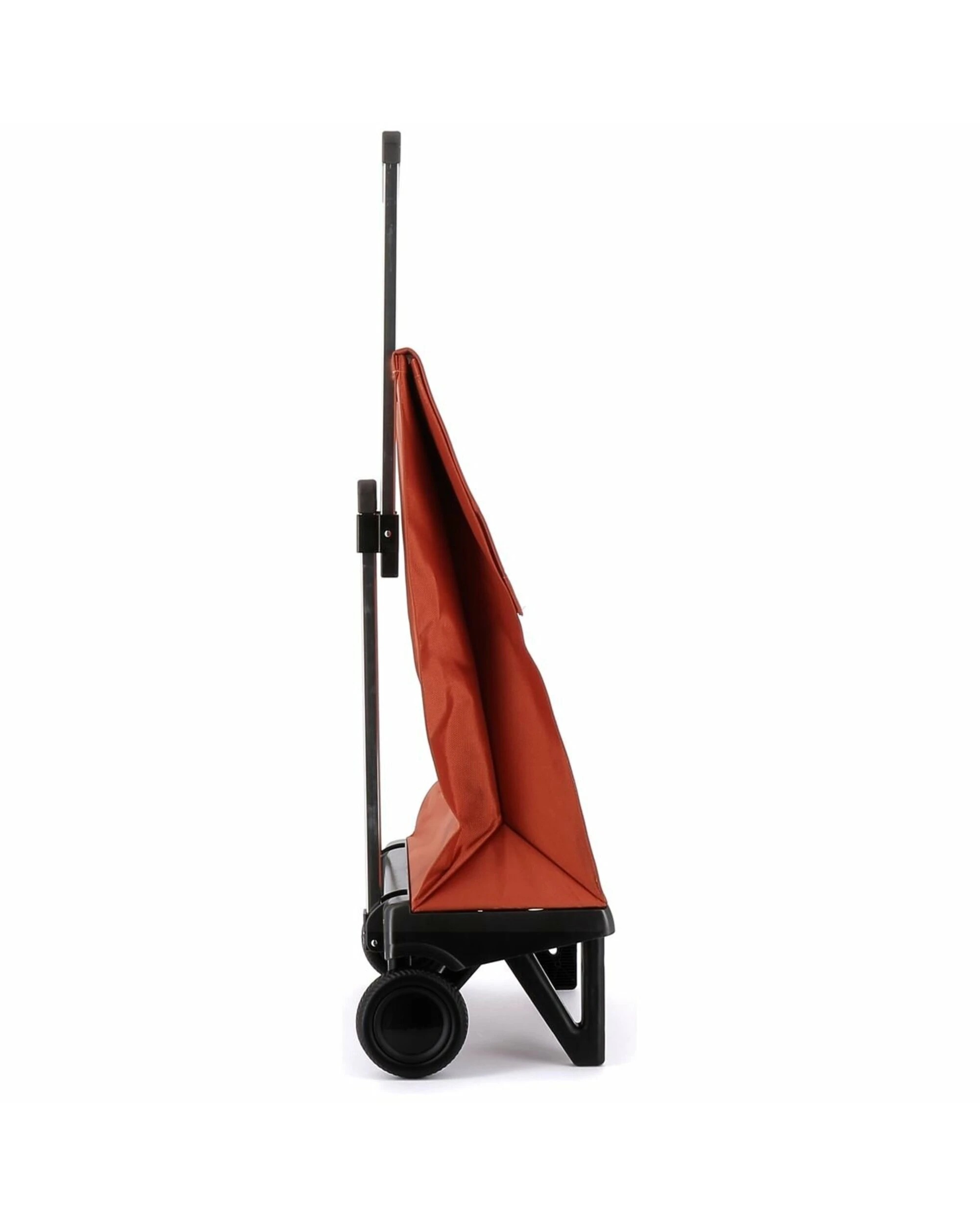 2 Rolser Plegamatic MF Folding 2 Wheel Trolley Orange, 2 of 5