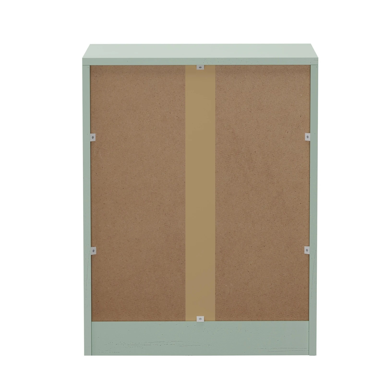 8 Oikiture 2pc Bedside Table 3 Drawers Nightstand Cabinet End Table - Green, 8 of 8
