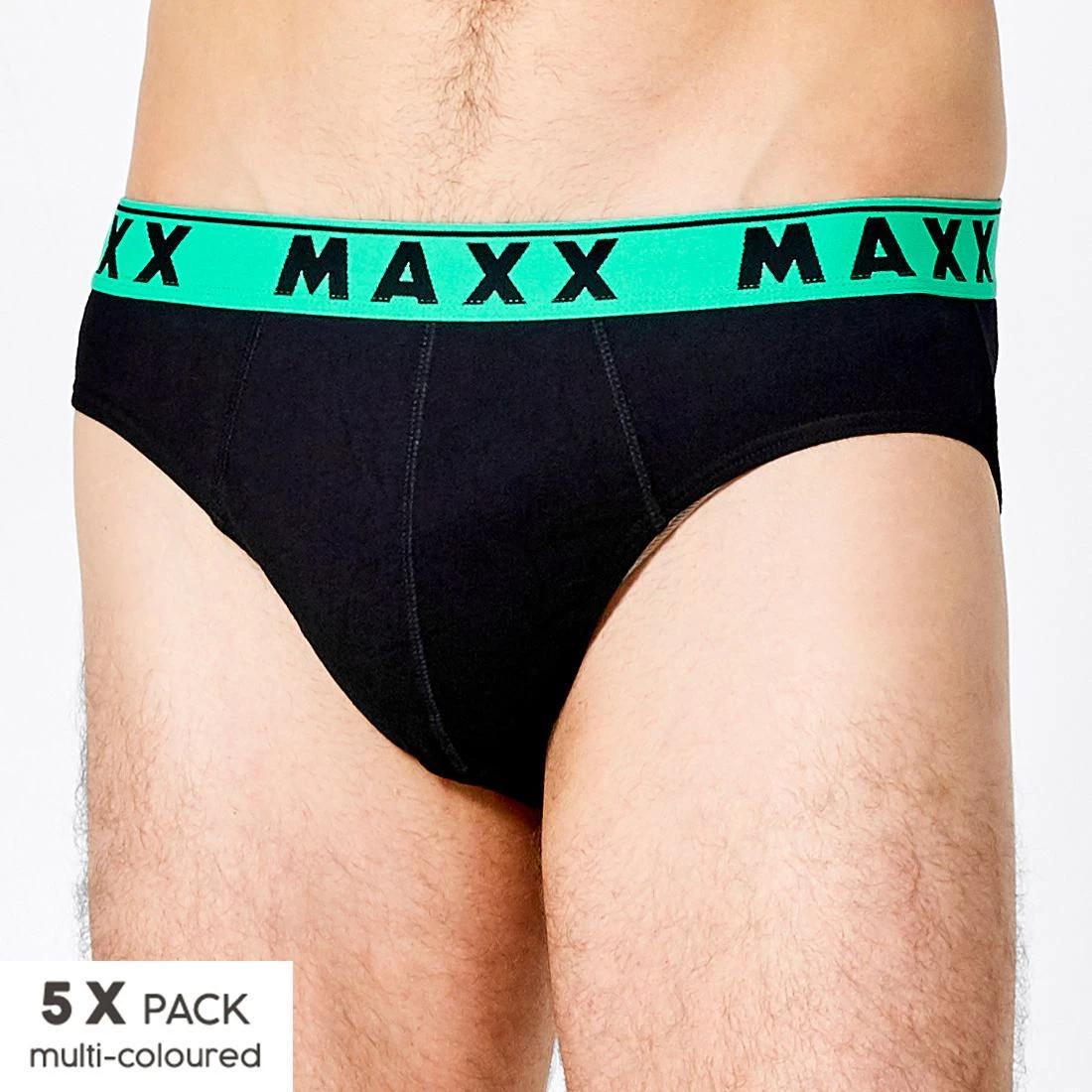 3 Maxx 5 Pack Hipster Briefs BLACK, 3 of 10