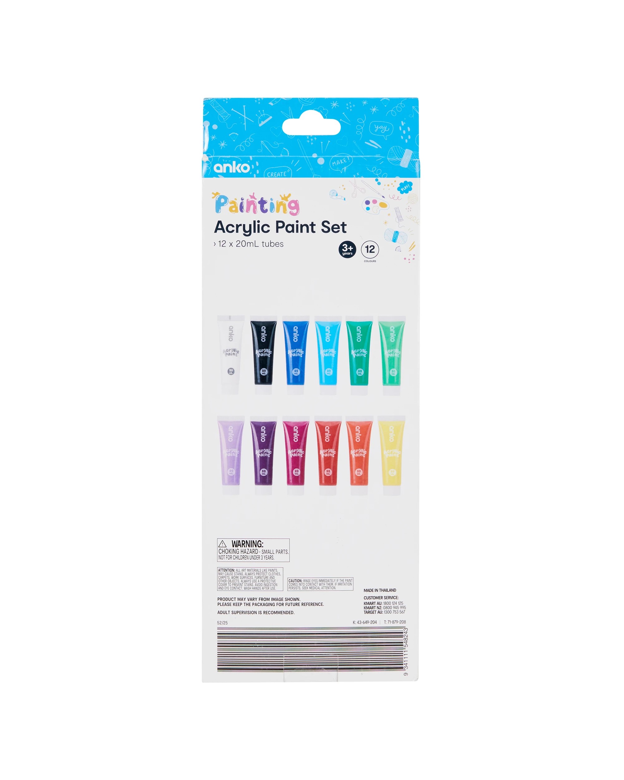3 12 Pack Acrylic Paint Set, 3 of 3