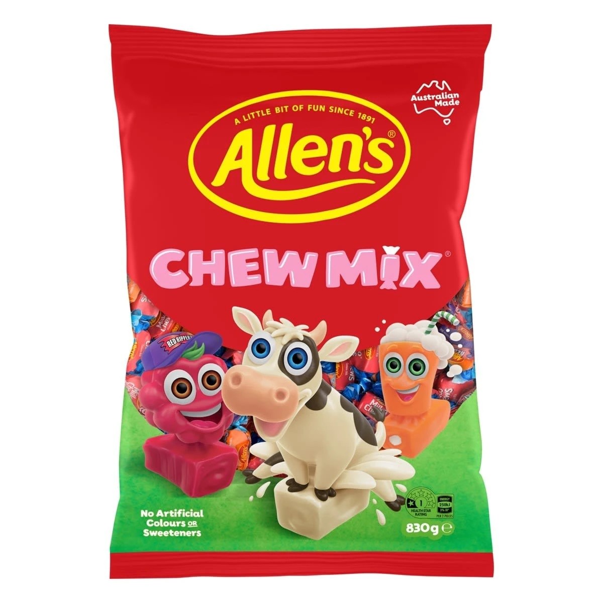 1 Allen's Chew Mix 830g, 1 of 2