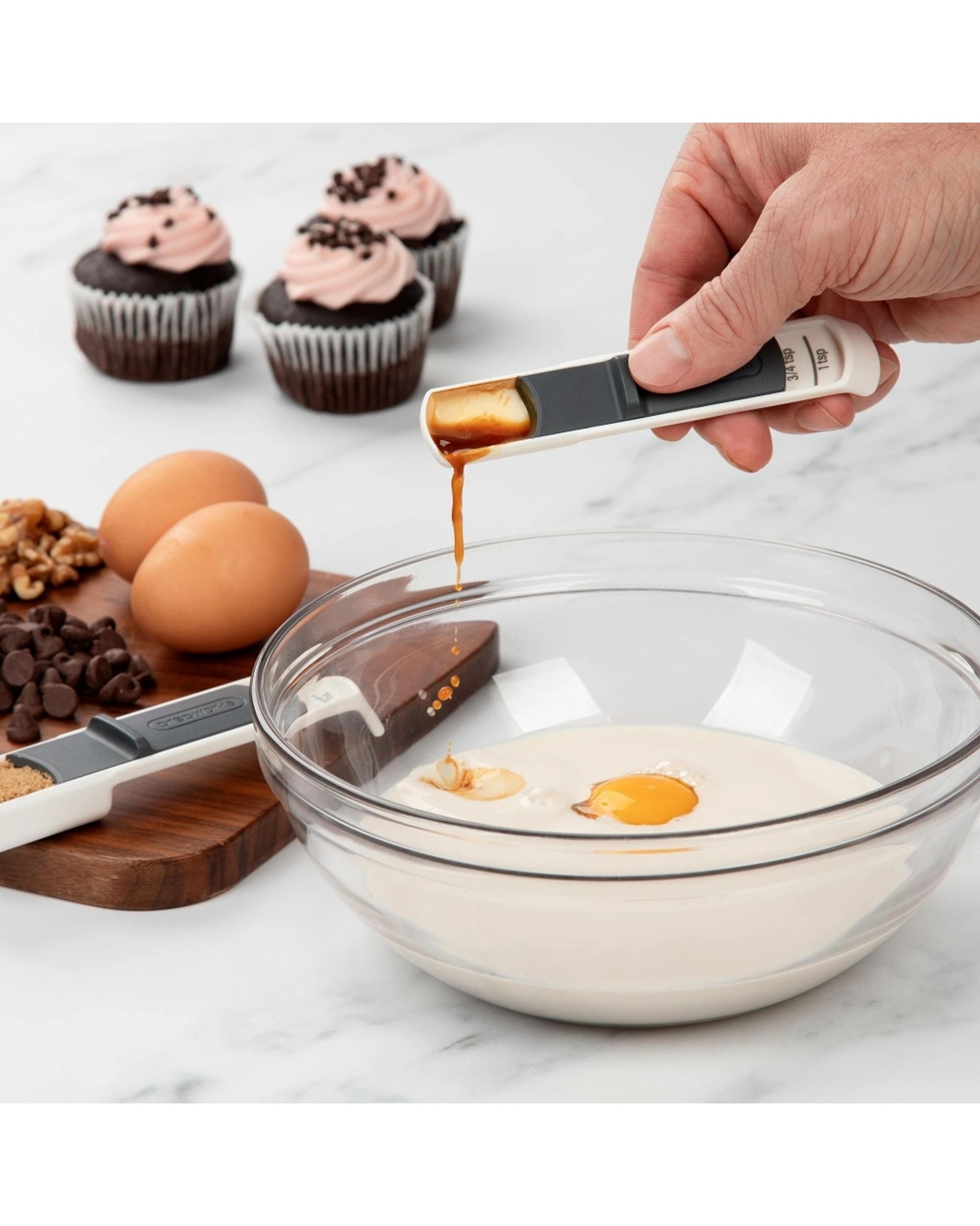 3 Progressive Adjustable Measuring Cup And Spoon Set Easy Slide Mechanism - Multi, 3 of 3