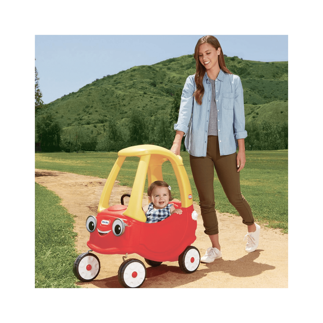 4 Little Tikes Cozy Coupe Toddler Ride-on Toy Car Indoor Outdoor 18 Months Plus - Red, 4 of 9