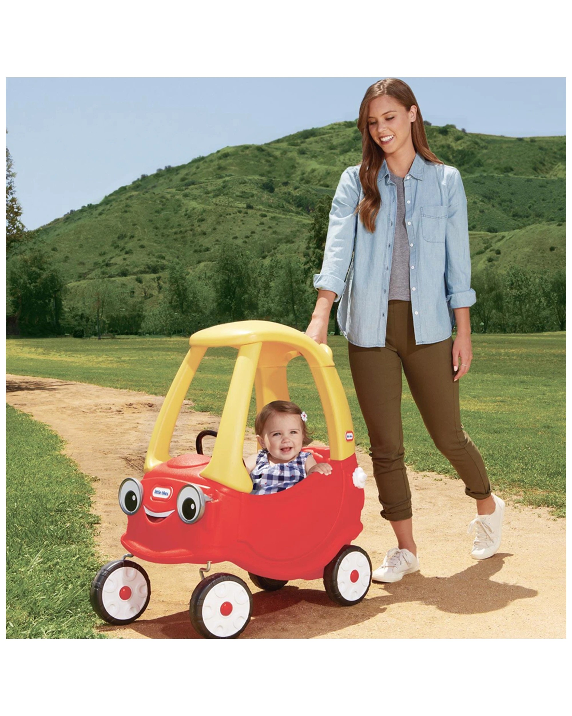 4 Little Tikes Cozy Coupe Toddler Ride-on Toy Car Indoor Outdoor 18 Months Plus - Red, 4 of 9