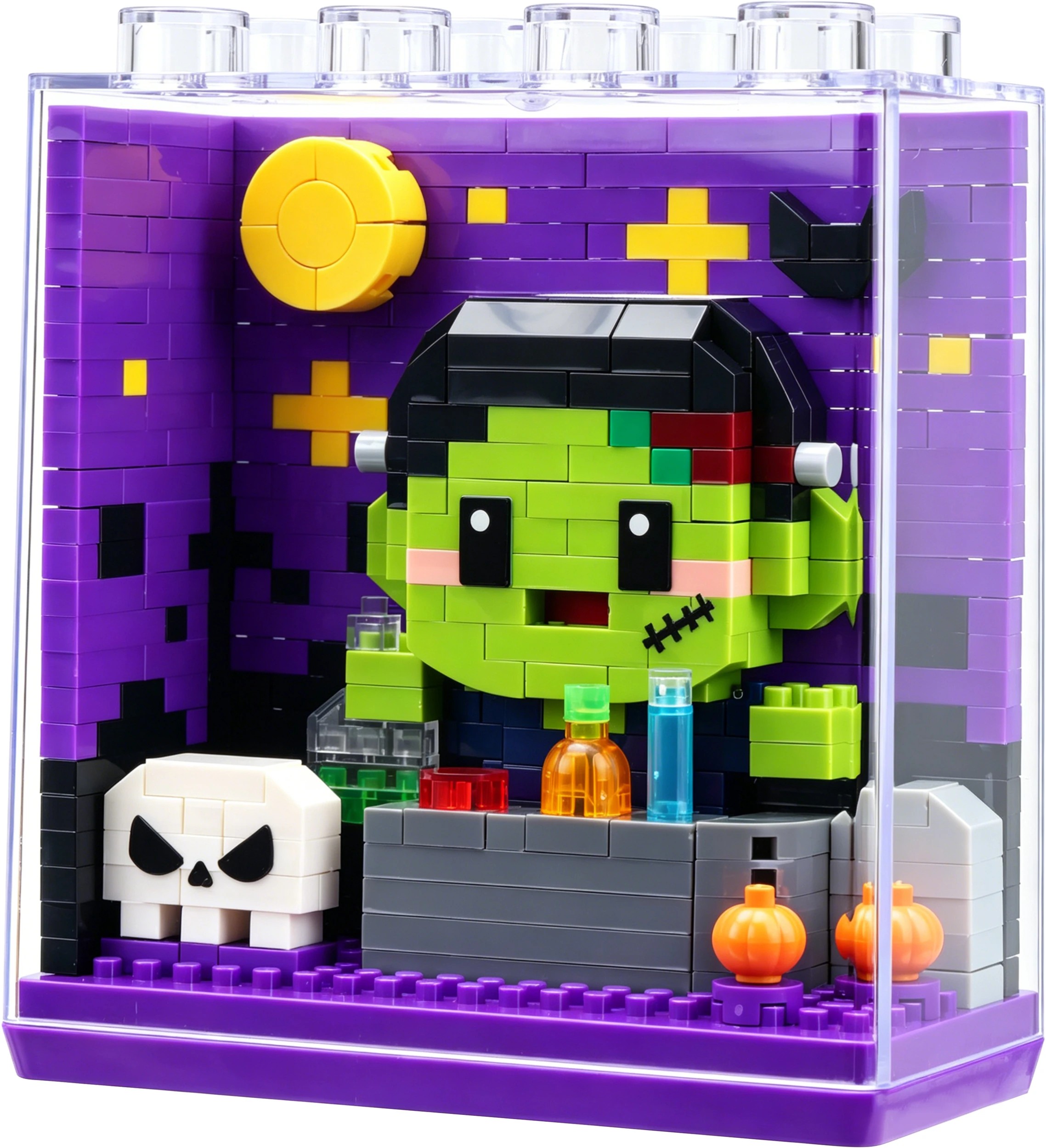 8 Mini Blocks Character in Case - Assorted, 8 of 10