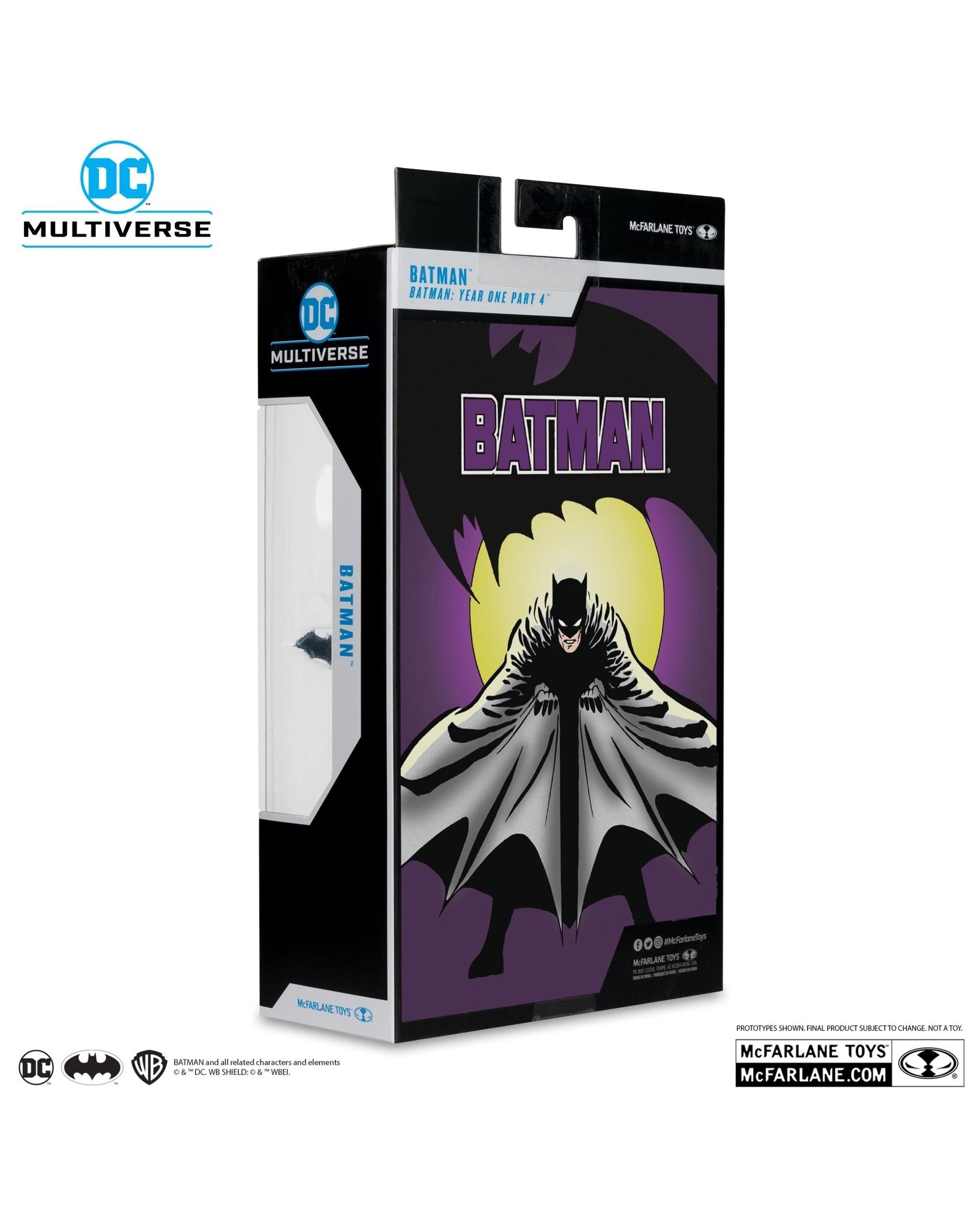 9 DC Multiverse Gold Label Batman Year One Part Four Batman 7 inch Figure, 9 of 9