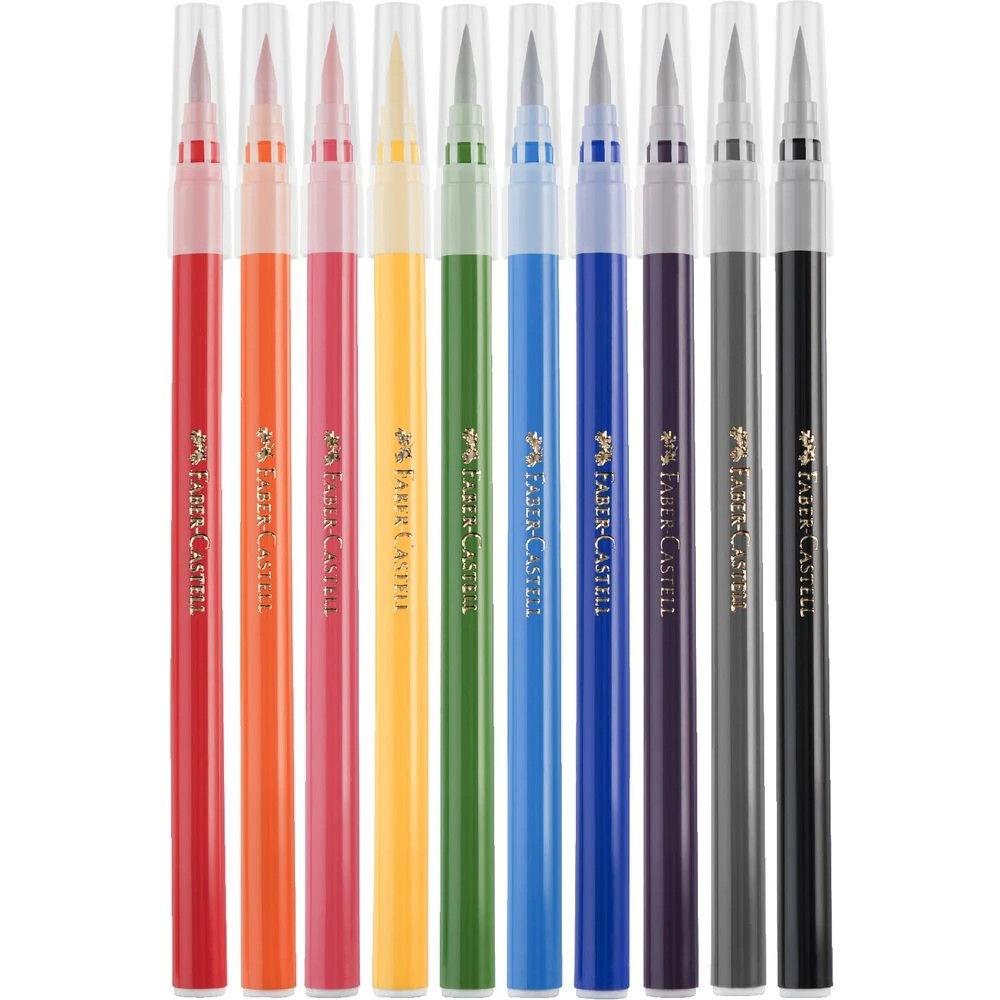 2 Faber-Castell Calligraphy Brush Markers Assorted 10 Pack, 2 of 3