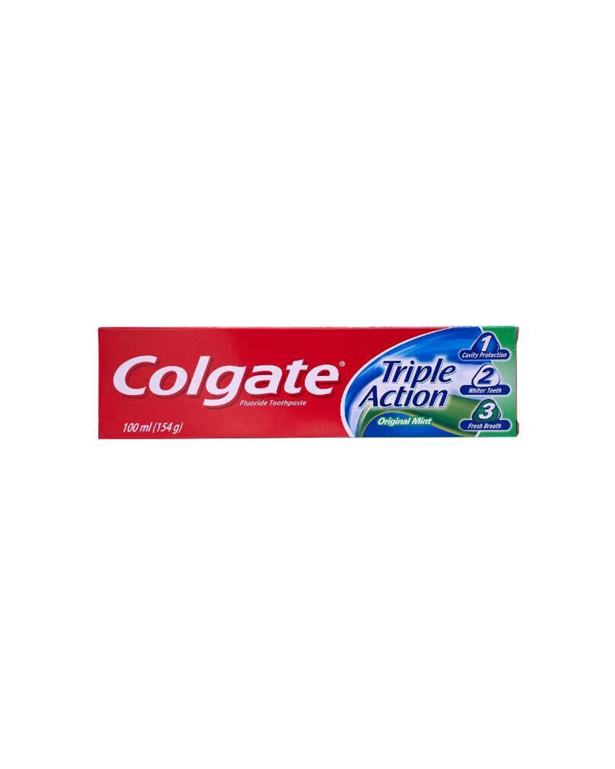 2 Colgate 12PK Toothpaste Triple Action Tube Teeth Care 154g - Multi, 2 of 2