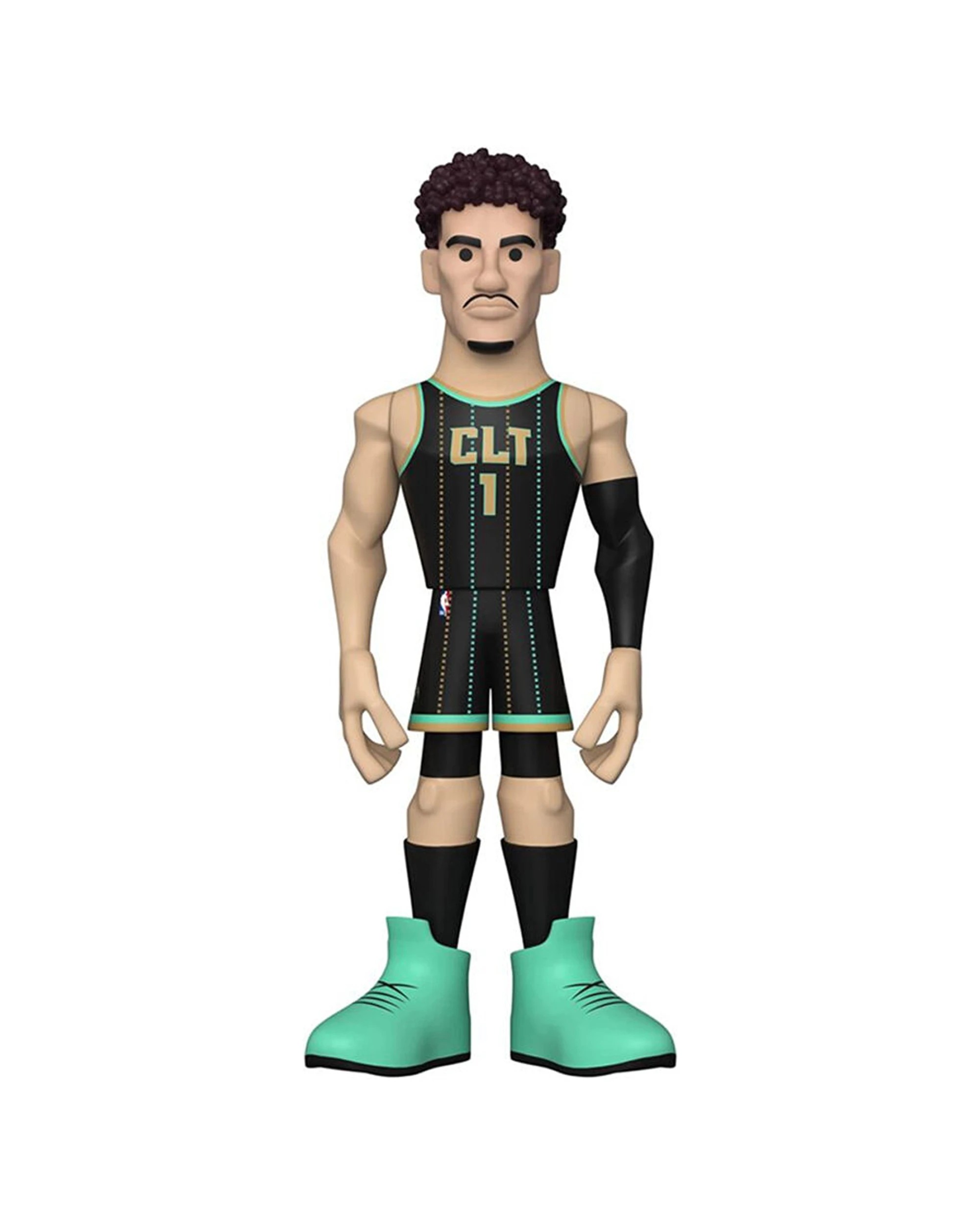 3 NBA BASKETBALL LaMelo Ball Charlotte Hornets Premium Figure Toy 12in Vinyl - Multi, 3 of 3