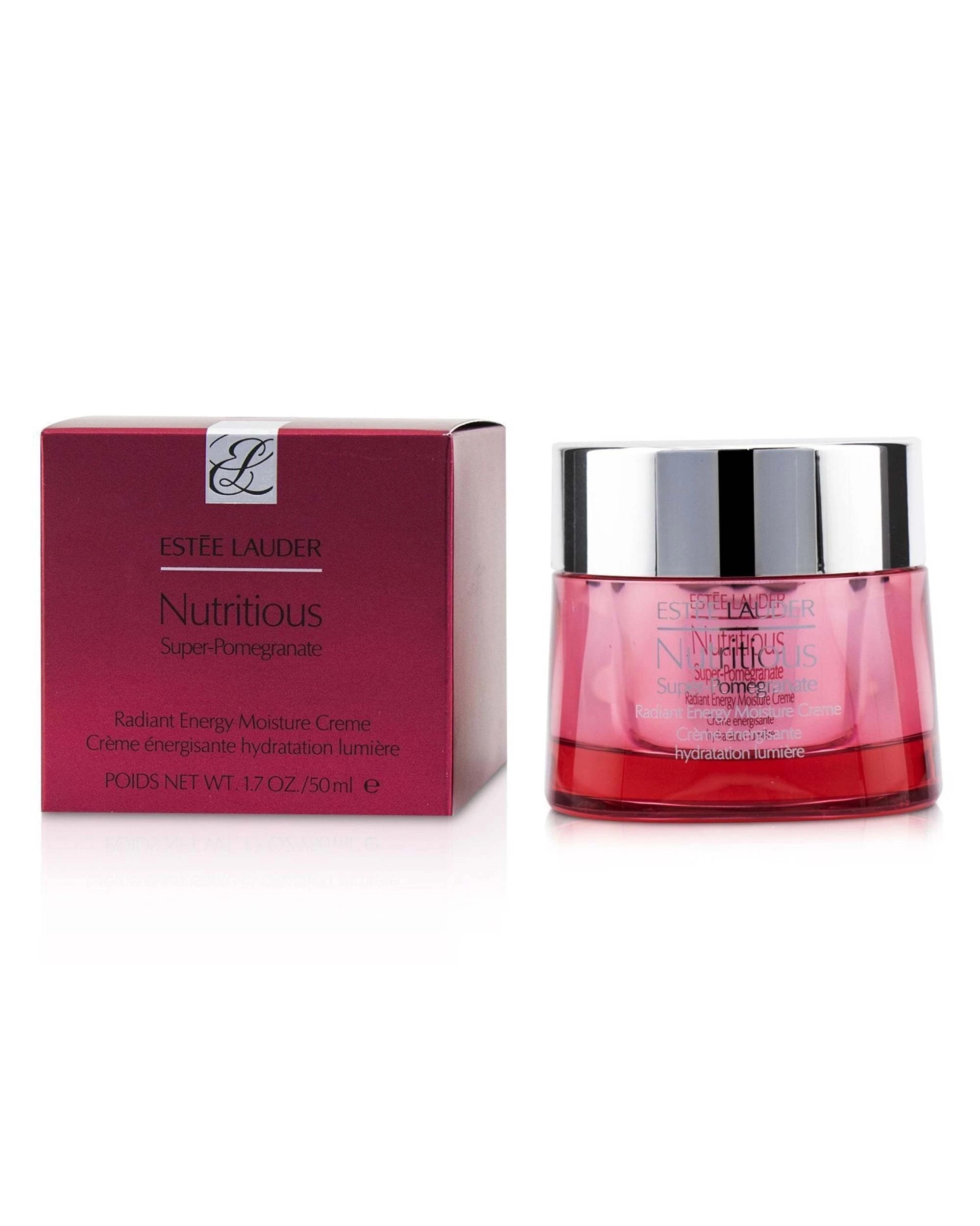 2 Estee Lauder Nutritious Super-Pomegranate Radiant Energy Moisture Creme (Unboxed)  50ml/1.7oz, 2 of 3
